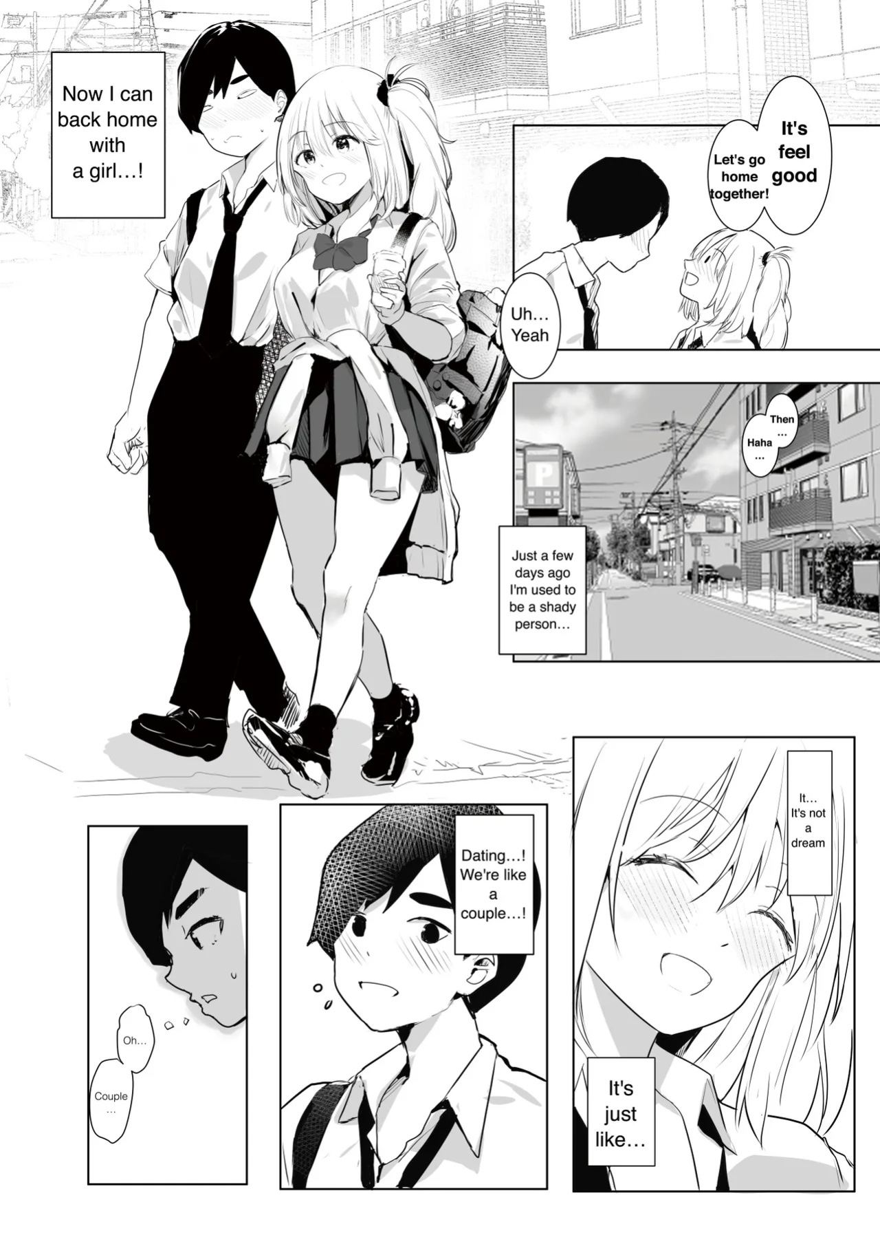 [RefRevo Comic (Harigane Shinshi)] Gal Tasuketara Doutei Sotsugyou!? | Helping a gal, allow me to lose my virgin!?