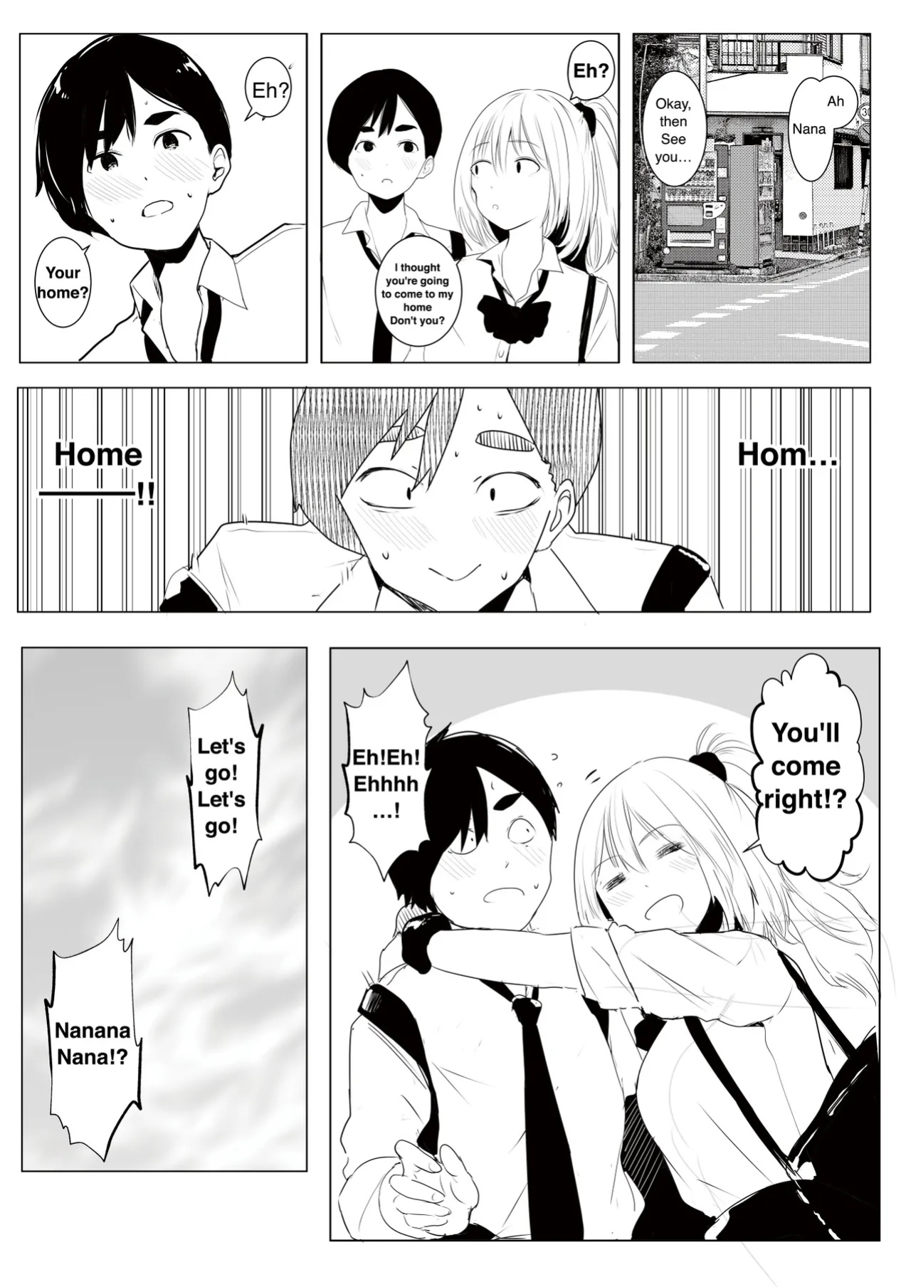 [RefRevo Comic (Harigane Shinshi)] Gal Tasuketara Doutei Sotsugyou!? | Helping a gal, allow me to lose my virgin!?