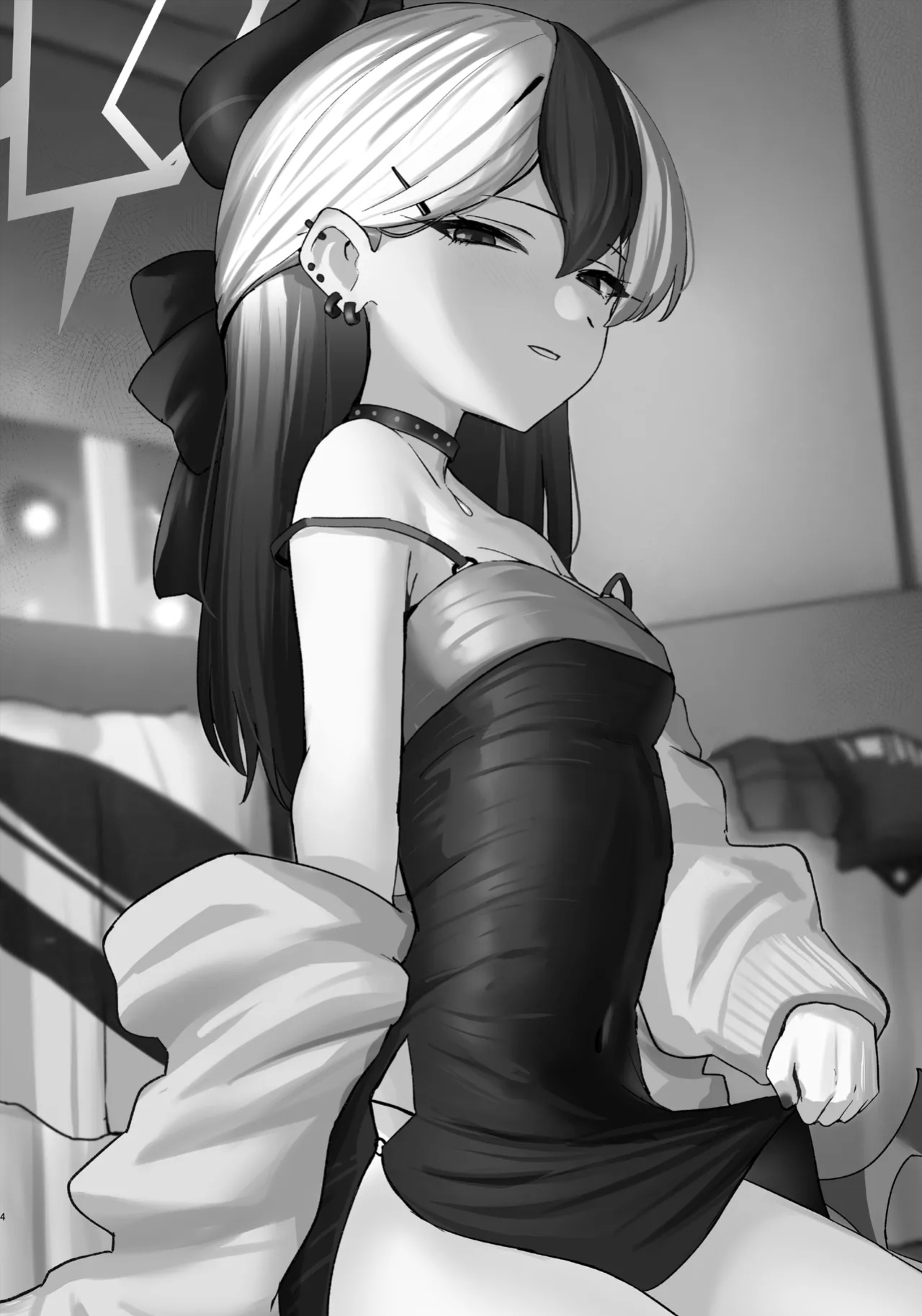 [NikomiC Ramen (Nichijou)] Oni no Sasoi | Devil's Temptation (Blue Archive) [DeppoTL]