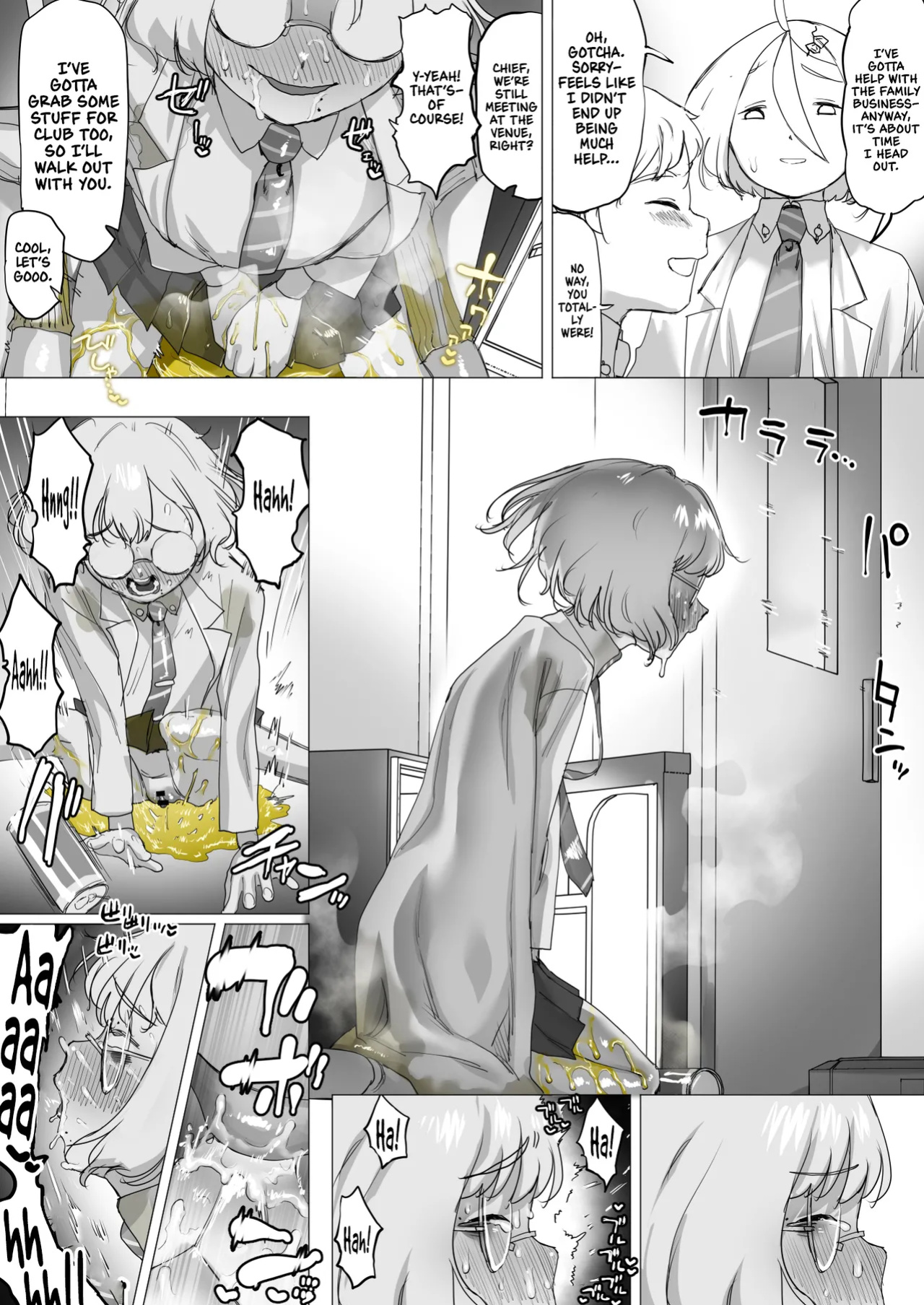 [Keisho o Ryakusuna! (Keishoryaku)] Tensai Kagakusha Kiri Bousou | Runaway Clit of the Genius Scientist [Sonarin迫]