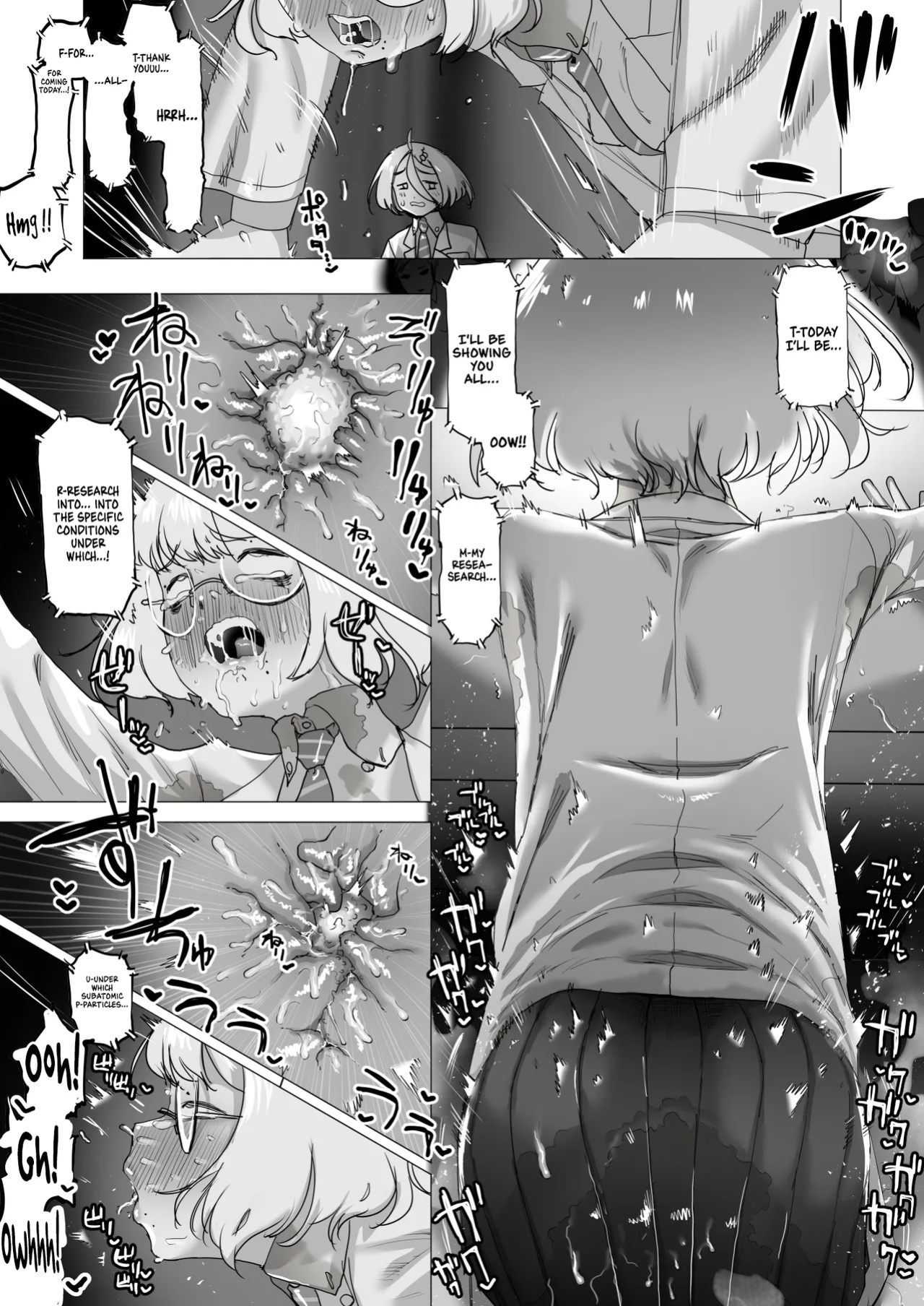 [Keisho o Ryakusuna! (Keishoryaku)] Tensai Kagakusha Kiri Bousou | Runaway Clit of the Genius Scientist [Sonarin迫]