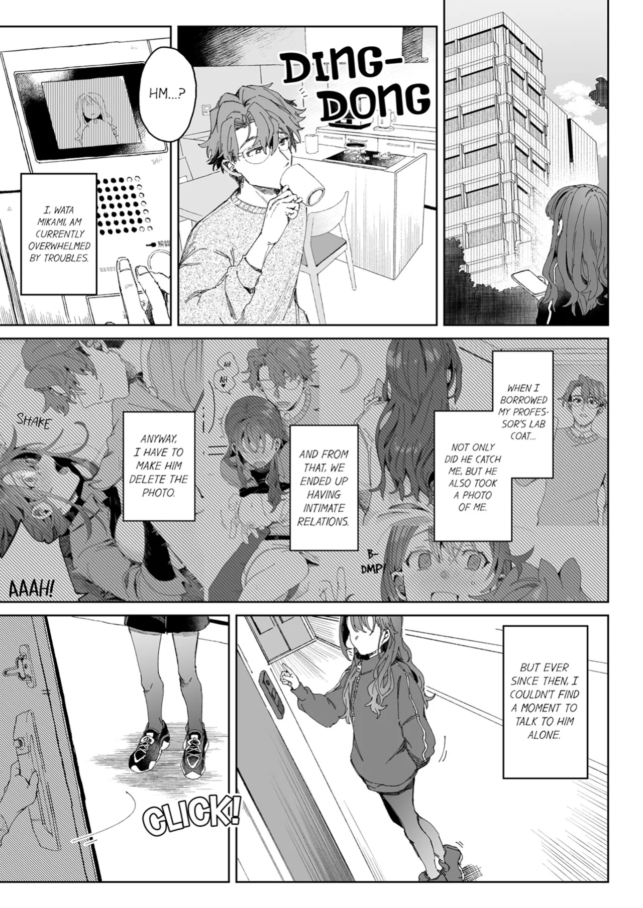 [Otsui Mikage (Otomeshi Mikage)] Kenkyuu Naiyou wa Seikan Kaihatsu!? ~Wata-chan wa Kyouju no H na Jikkendai~ | Researching Sexual Development!? -Wata Becomes Her Professor's Test Subject for Sex- Chapter 1-7