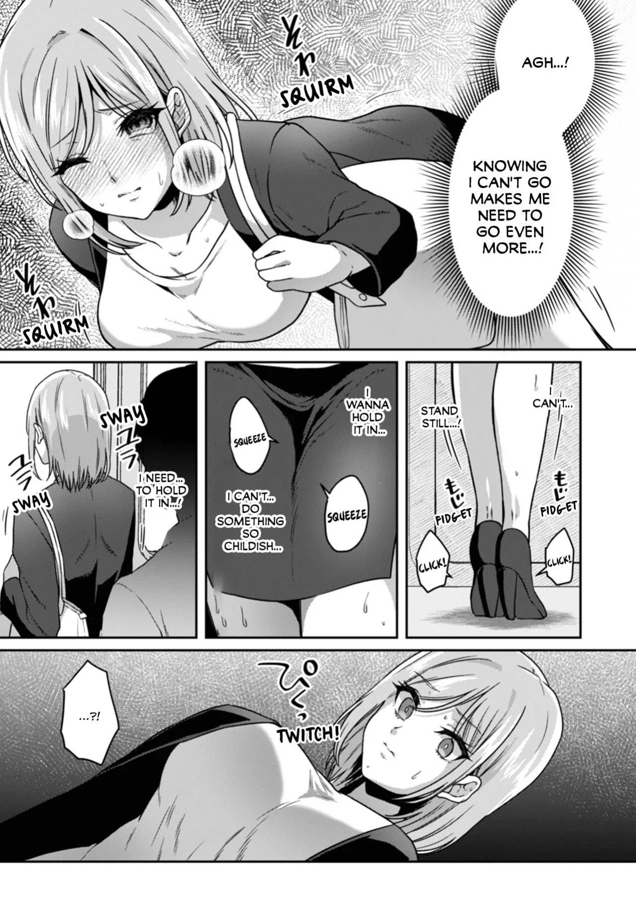 [Kinagi Rea] Manin Densha de Shikkin Sunzen!? Chikan Danshi no Ijiwaru na Yubi de Ikasare Tsuzuketa OL | Almost Pissing on a Crowded Train?! #1-10