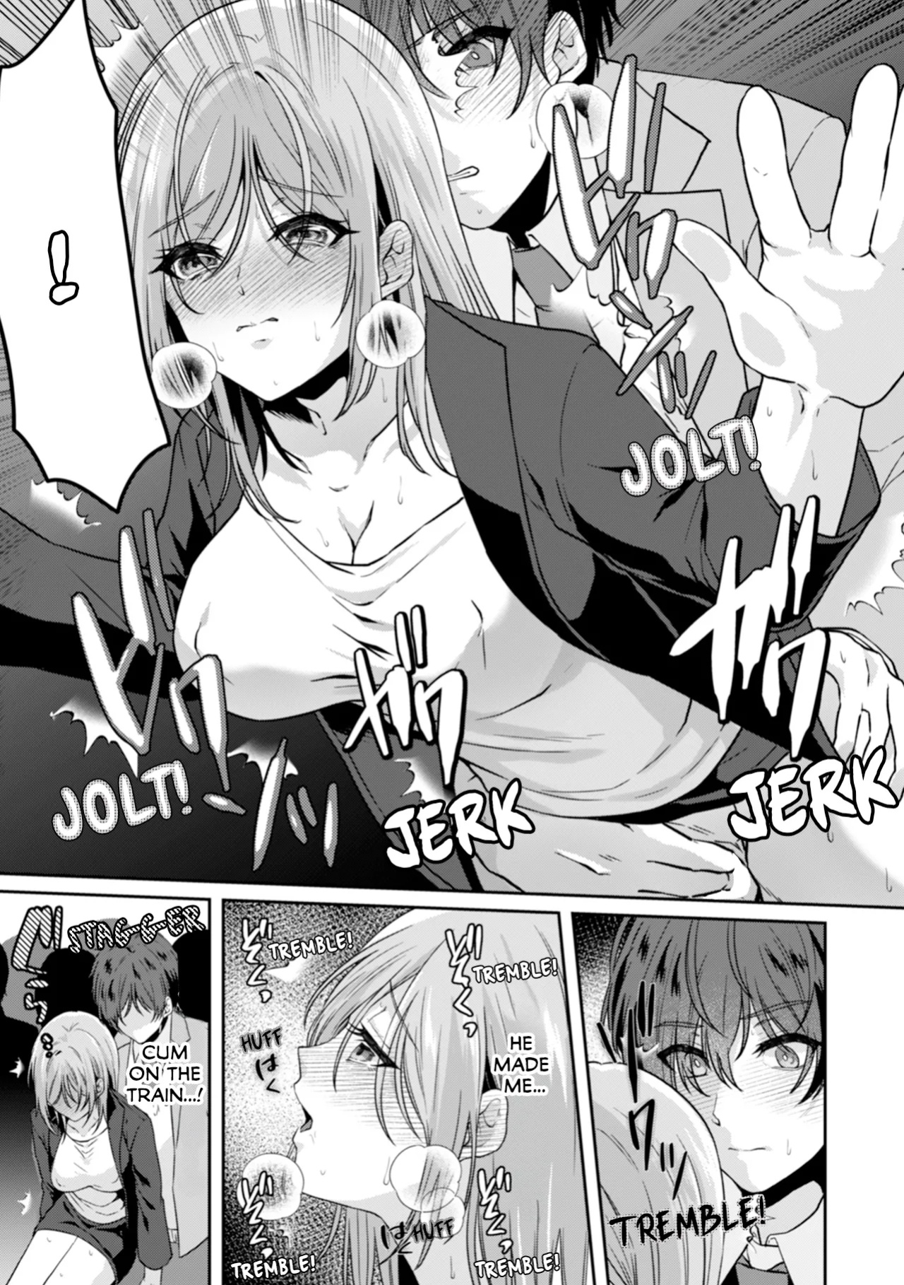 [Kinagi Rea] Manin Densha de Shikkin Sunzen!? Chikan Danshi no Ijiwaru na Yubi de Ikasare Tsuzuketa OL | Almost Pissing on a Crowded Train?! #1-10
