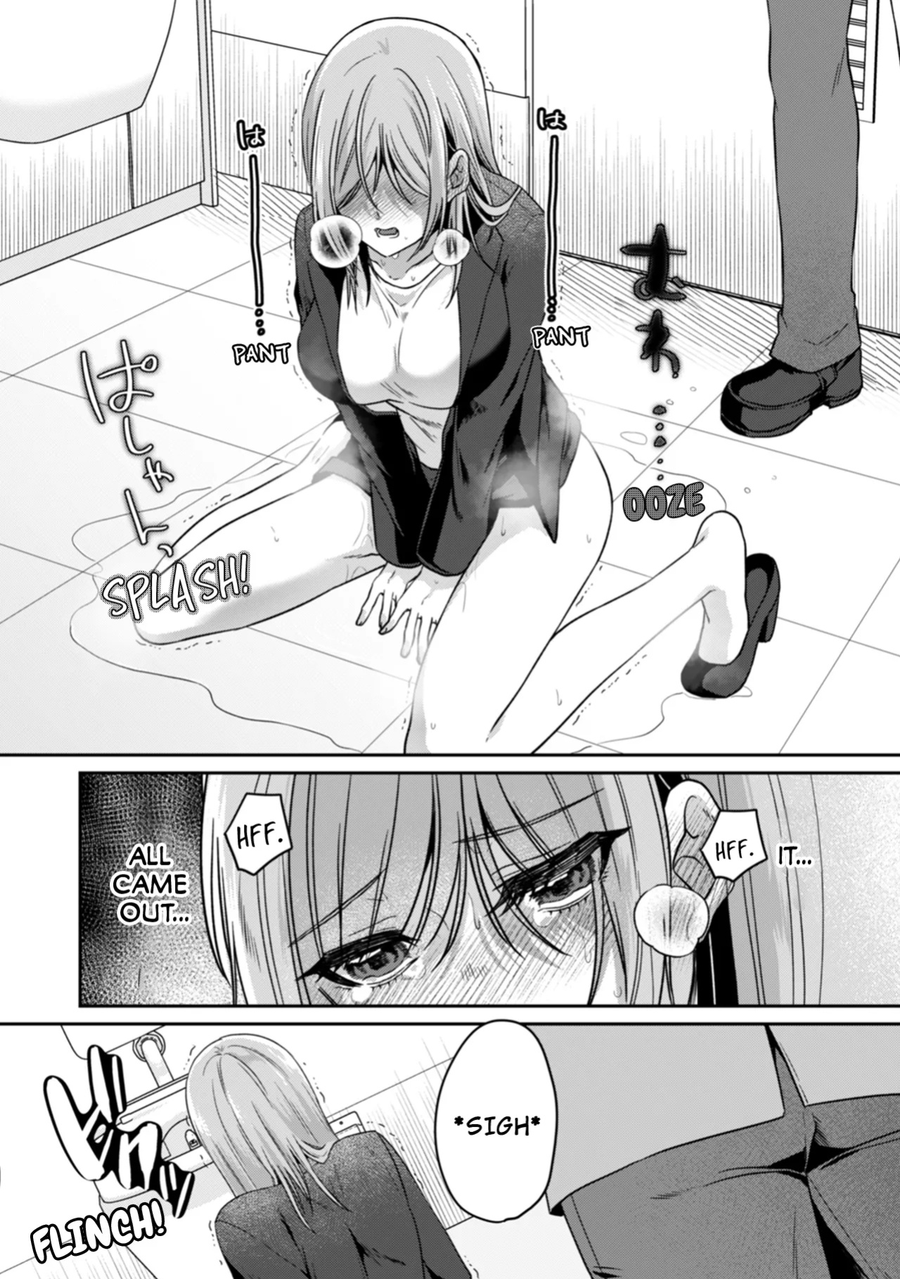 [Kinagi Rea] Manin Densha de Shikkin Sunzen!? Chikan Danshi no Ijiwaru na Yubi de Ikasare Tsuzuketa OL | Almost Pissing on a Crowded Train?! #1-10