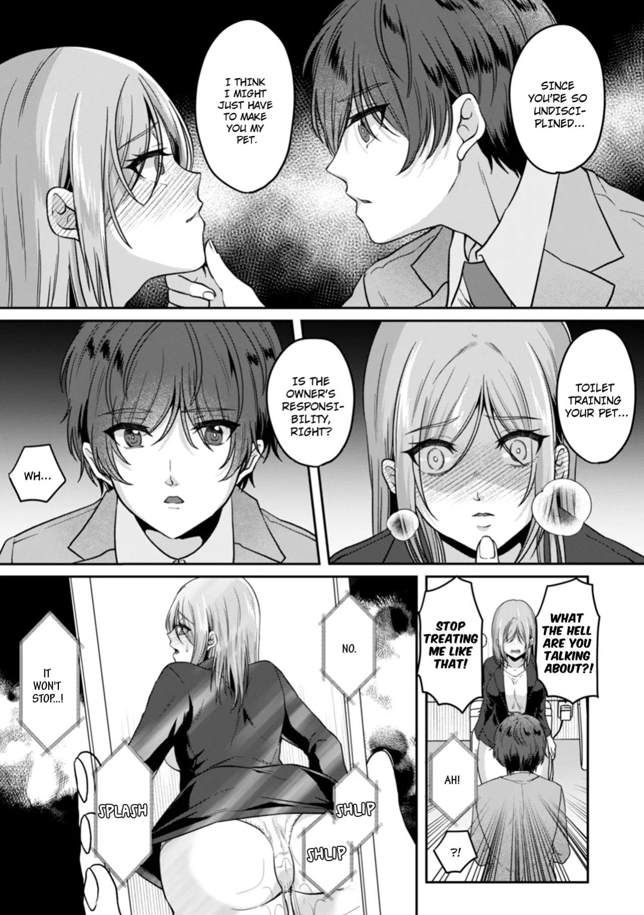 [Kinagi Rea] Manin Densha de Shikkin Sunzen!? Chikan Danshi no Ijiwaru na Yubi de Ikasare Tsuzuketa OL | Almost Pissing on a Crowded Train?! #1-10