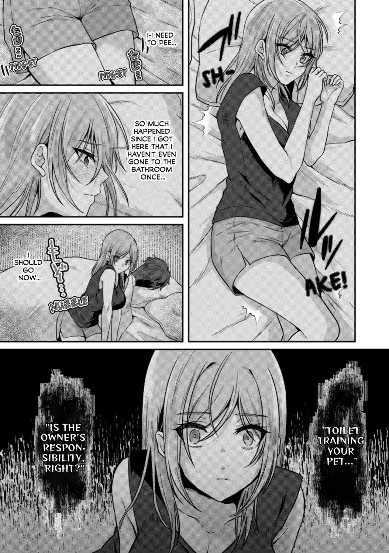 [Kinagi Rea] Manin Densha de Shikkin Sunzen!? Chikan Danshi no Ijiwaru na Yubi de Ikasare Tsuzuketa OL | Almost Pissing on a Crowded Train?! #1-10