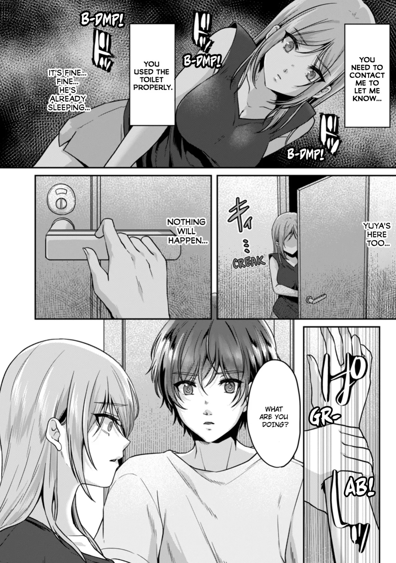 [Kinagi Rea] Manin Densha de Shikkin Sunzen!? Chikan Danshi no Ijiwaru na Yubi de Ikasare Tsuzuketa OL | Almost Pissing on a Crowded Train?! #1-10