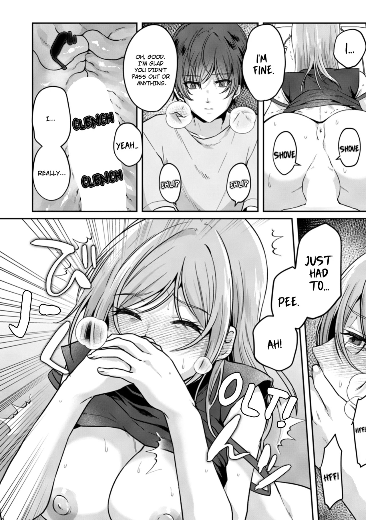 [Kinagi Rea] Manin Densha de Shikkin Sunzen!? Chikan Danshi no Ijiwaru na Yubi de Ikasare Tsuzuketa OL | Almost Pissing on a Crowded Train?! #1-10