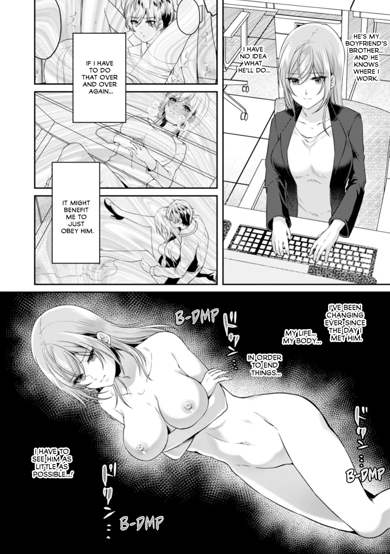 [Kinagi Rea] Manin Densha de Shikkin Sunzen!? Chikan Danshi no Ijiwaru na Yubi de Ikasare Tsuzuketa OL | Almost Pissing on a Crowded Train?! #1-10
