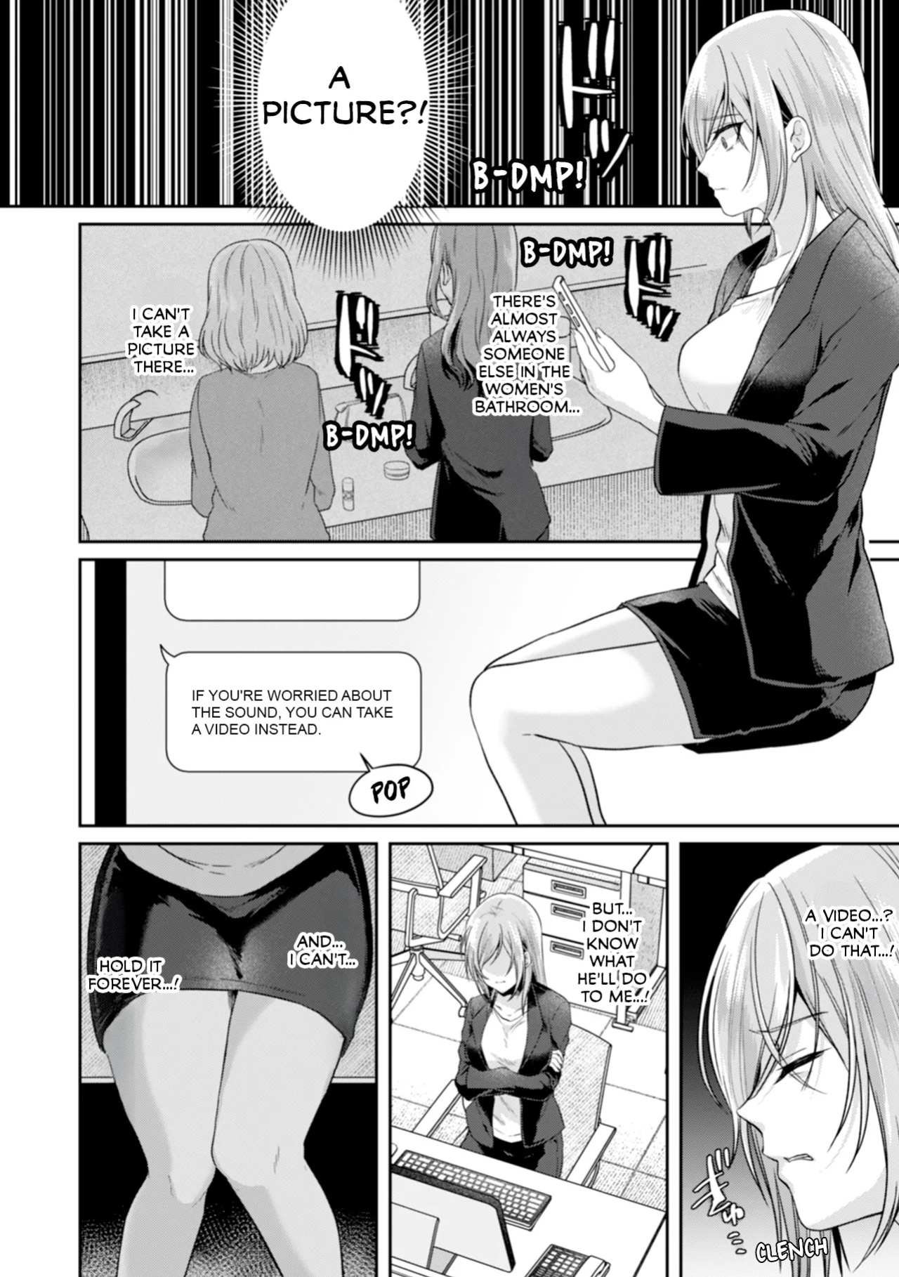 [Kinagi Rea] Manin Densha de Shikkin Sunzen!? Chikan Danshi no Ijiwaru na Yubi de Ikasare Tsuzuketa OL | Almost Pissing on a Crowded Train?! #1-10