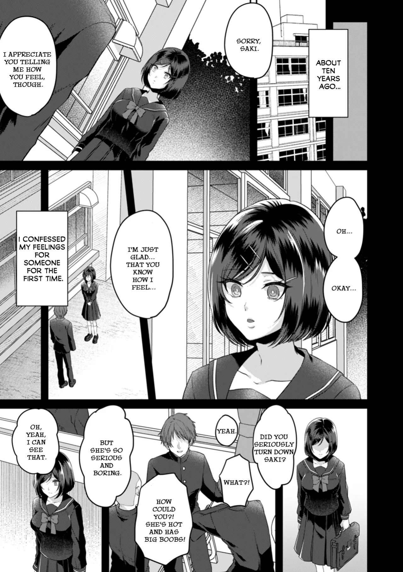 [Kinagi Rea] Manin Densha de Shikkin Sunzen!? Chikan Danshi no Ijiwaru na Yubi de Ikasare Tsuzuketa OL | Almost Pissing on a Crowded Train?! #1-10