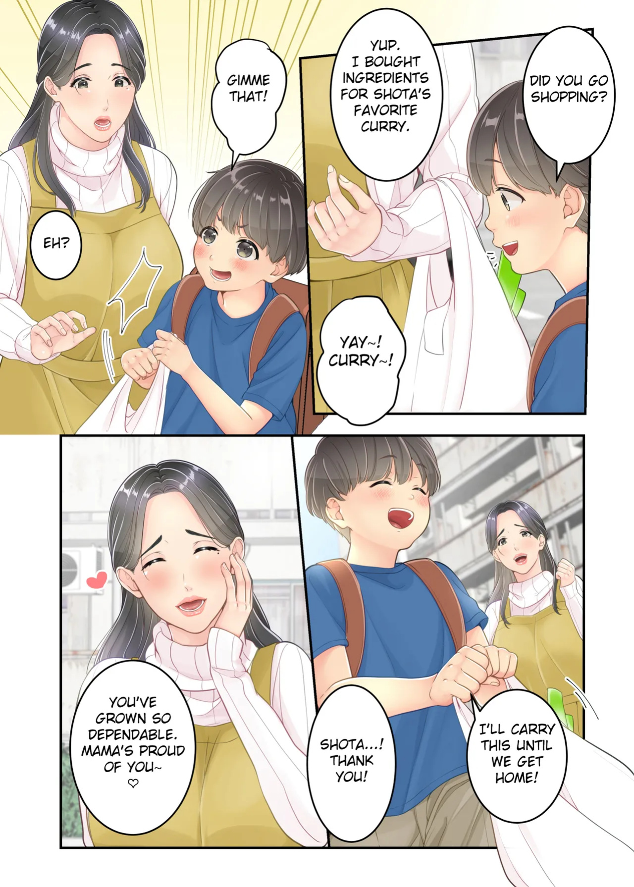 [Yuriko Club] Boku no Mama to Takuhai no Onii-san ga. [Fated Circle]