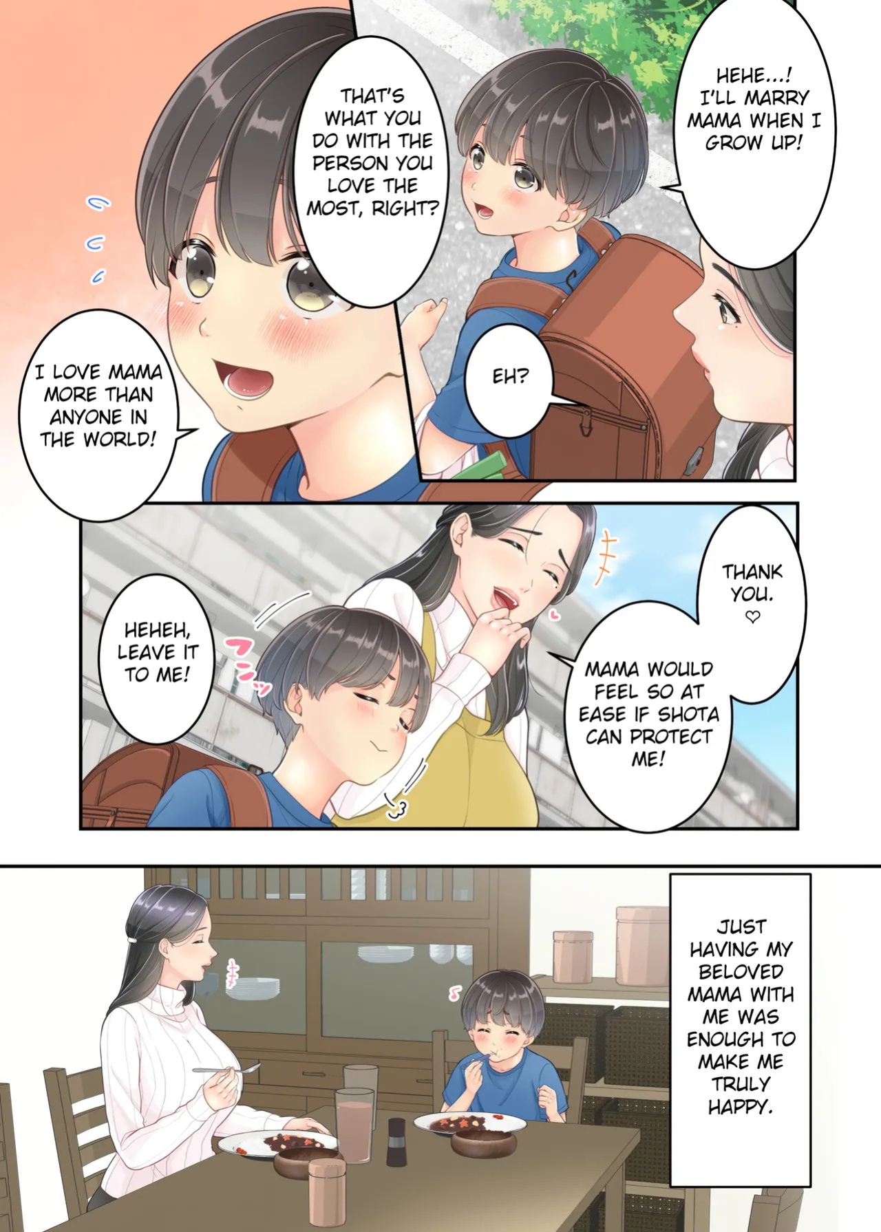 [Yuriko Club] Boku no Mama to Takuhai no Onii-san ga. [Fated Circle]