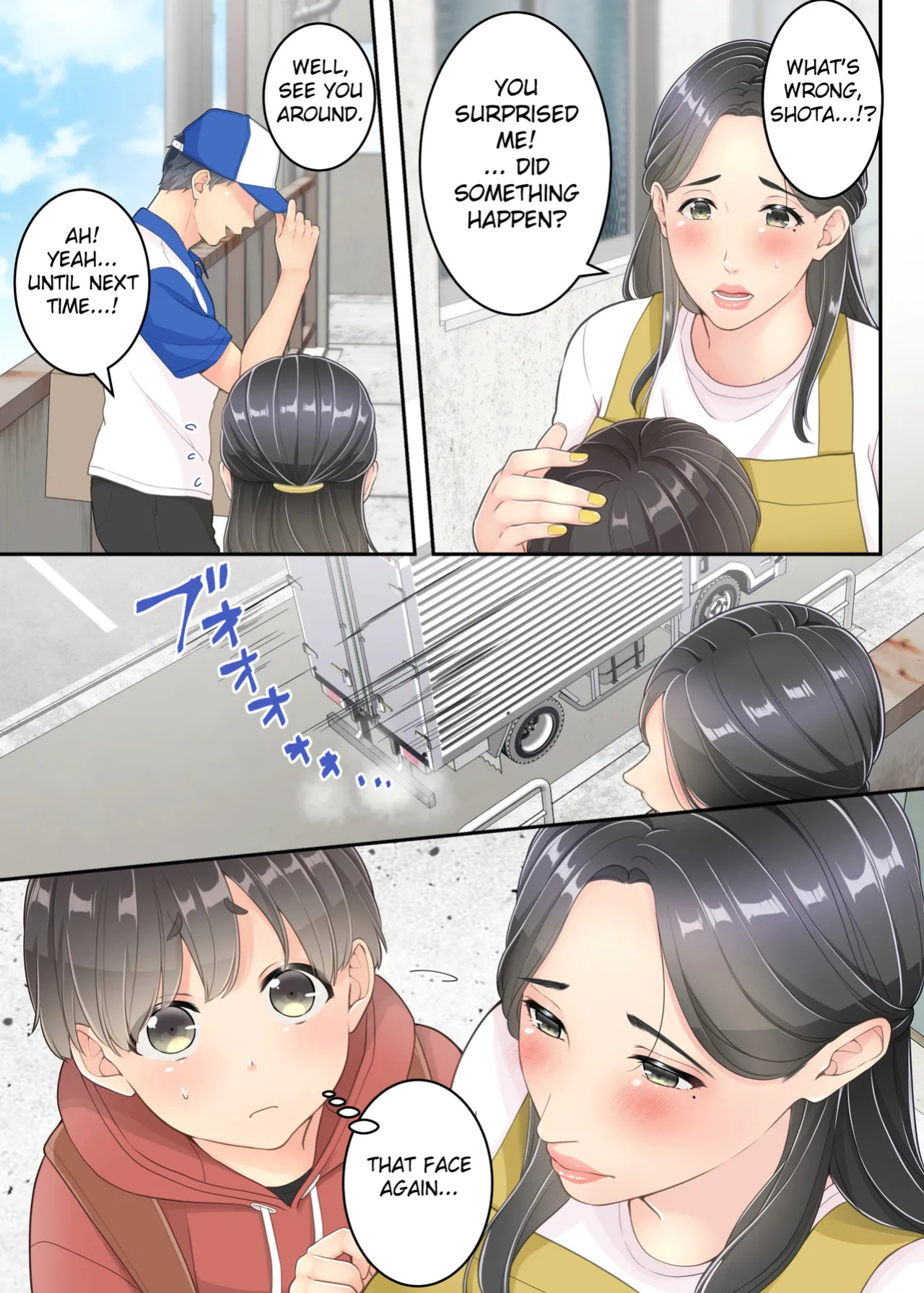 [Yuriko Club] Boku no Mama to Takuhai no Onii-san ga. [Fated Circle]