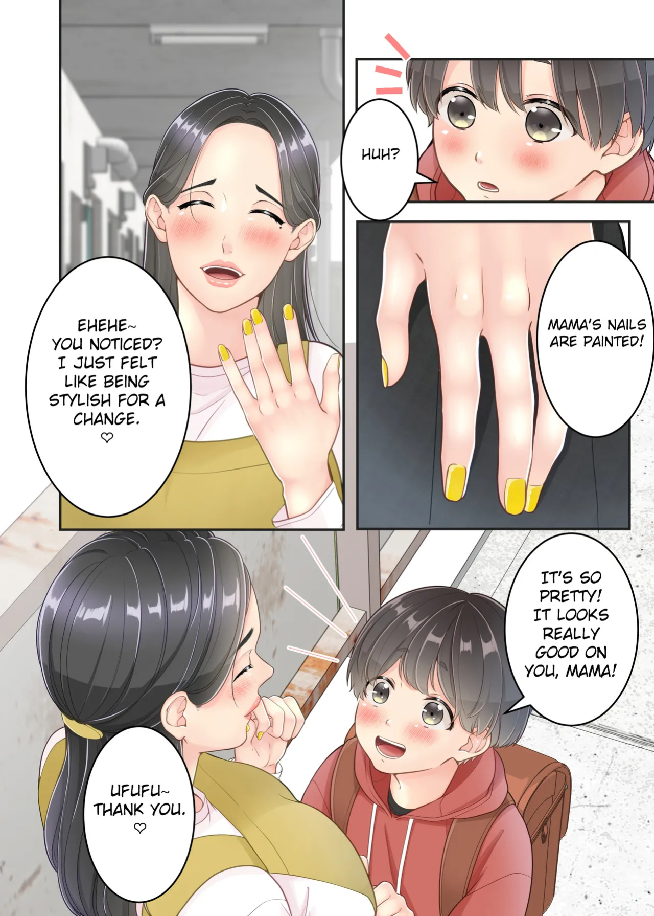 [Yuriko Club] Boku no Mama to Takuhai no Onii-san ga. [Fated Circle]