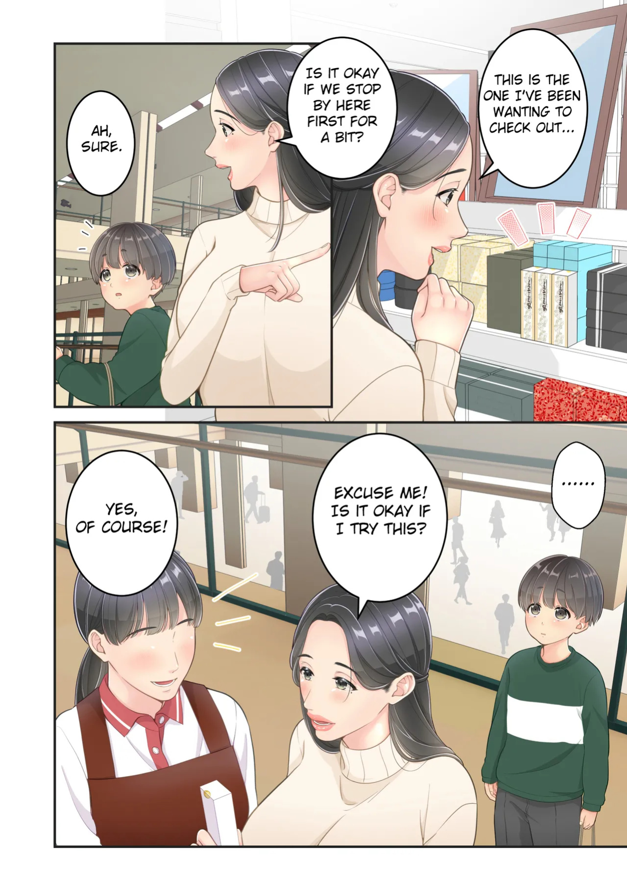 [Yuriko Club] Boku no Mama to Takuhai no Onii-san ga. [Fated Circle]