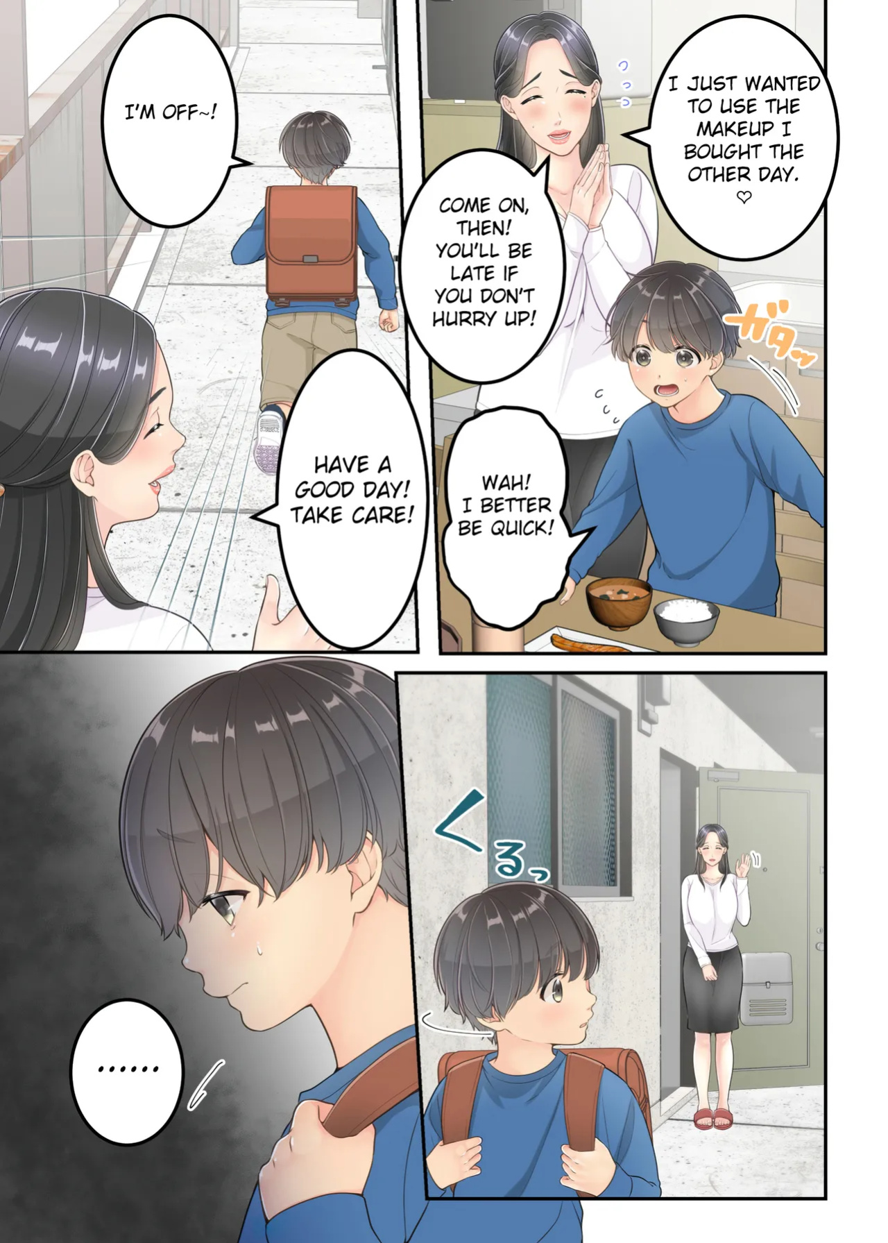 [Yuriko Club] Boku no Mama to Takuhai no Onii-san ga. [Fated Circle]