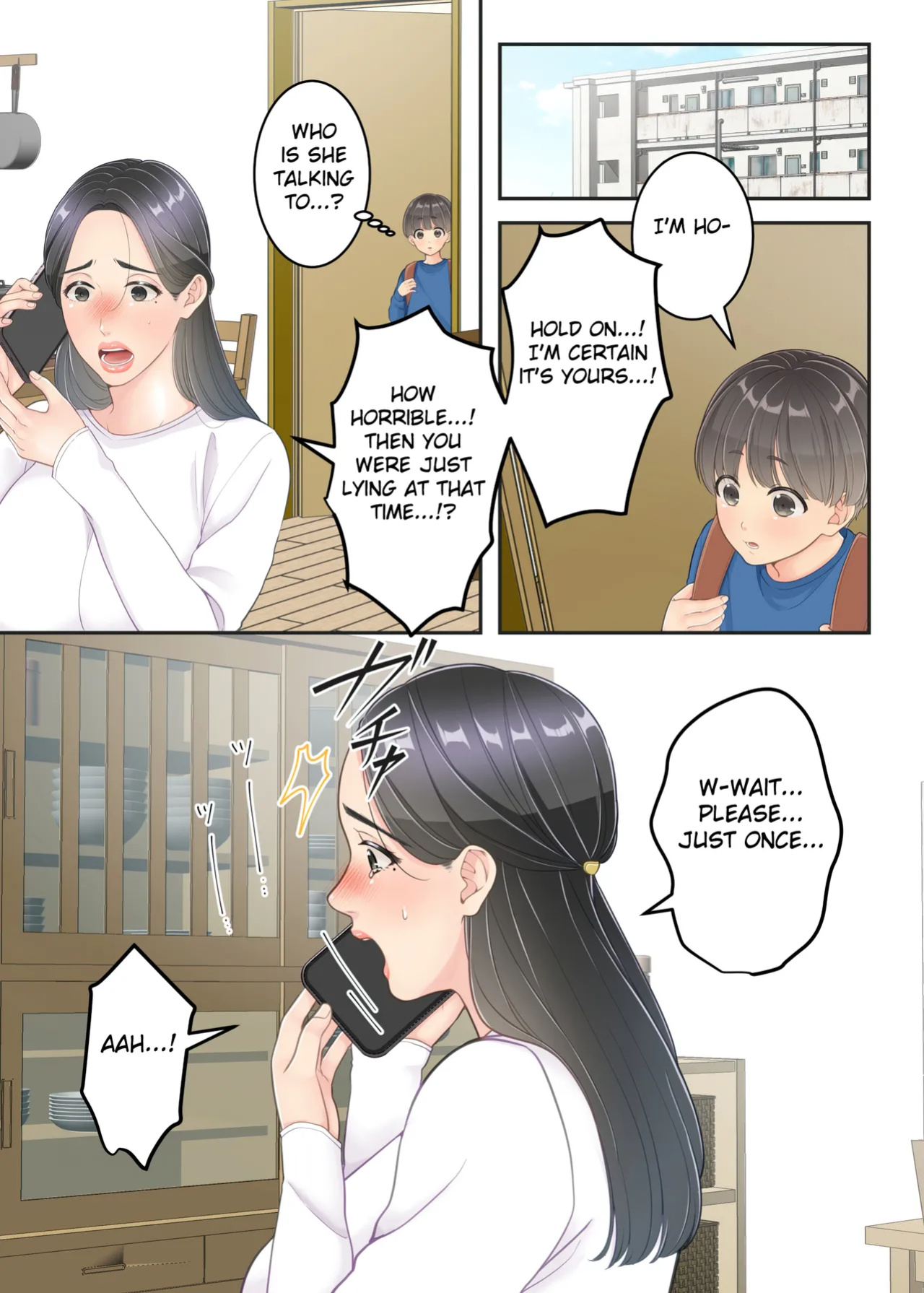 [Yuriko Club] Boku no Mama to Takuhai no Onii-san ga. [Fated Circle]