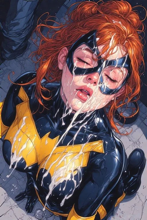 super heroines in compromising situations [AI Generated]