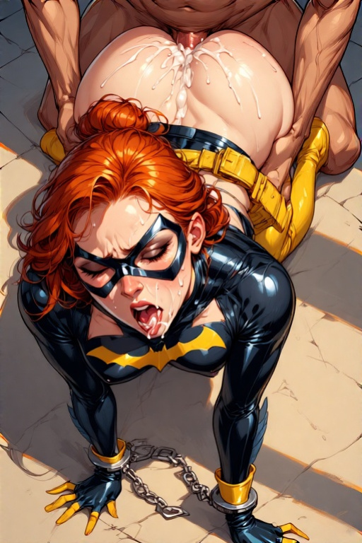 super heroines in compromising situations [AI Generated]