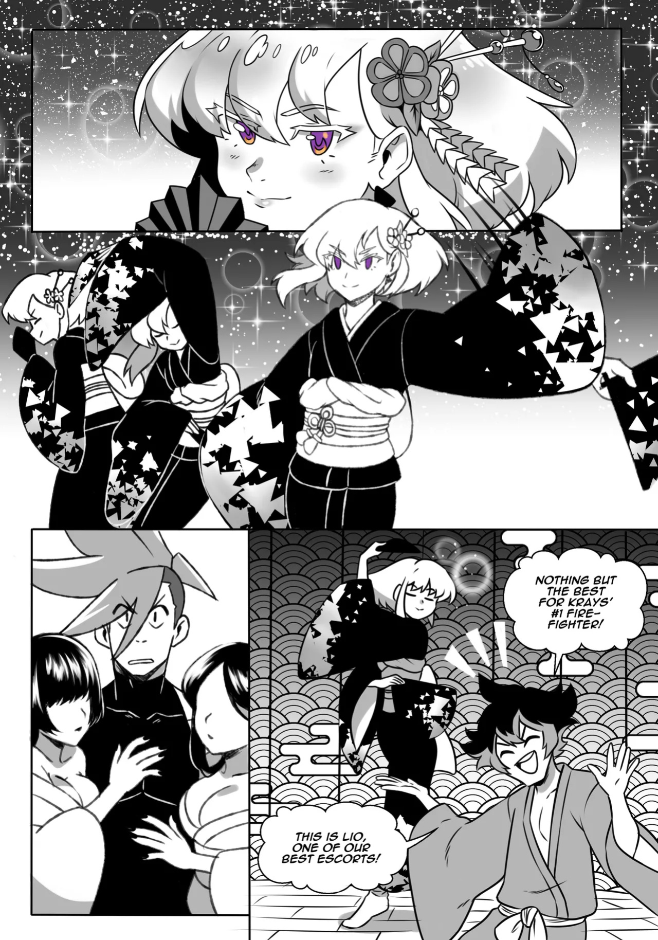 [Kitsune23Star | Cherrypicmilk] Galo and the Fox Spirit (Promare) [unfinished]