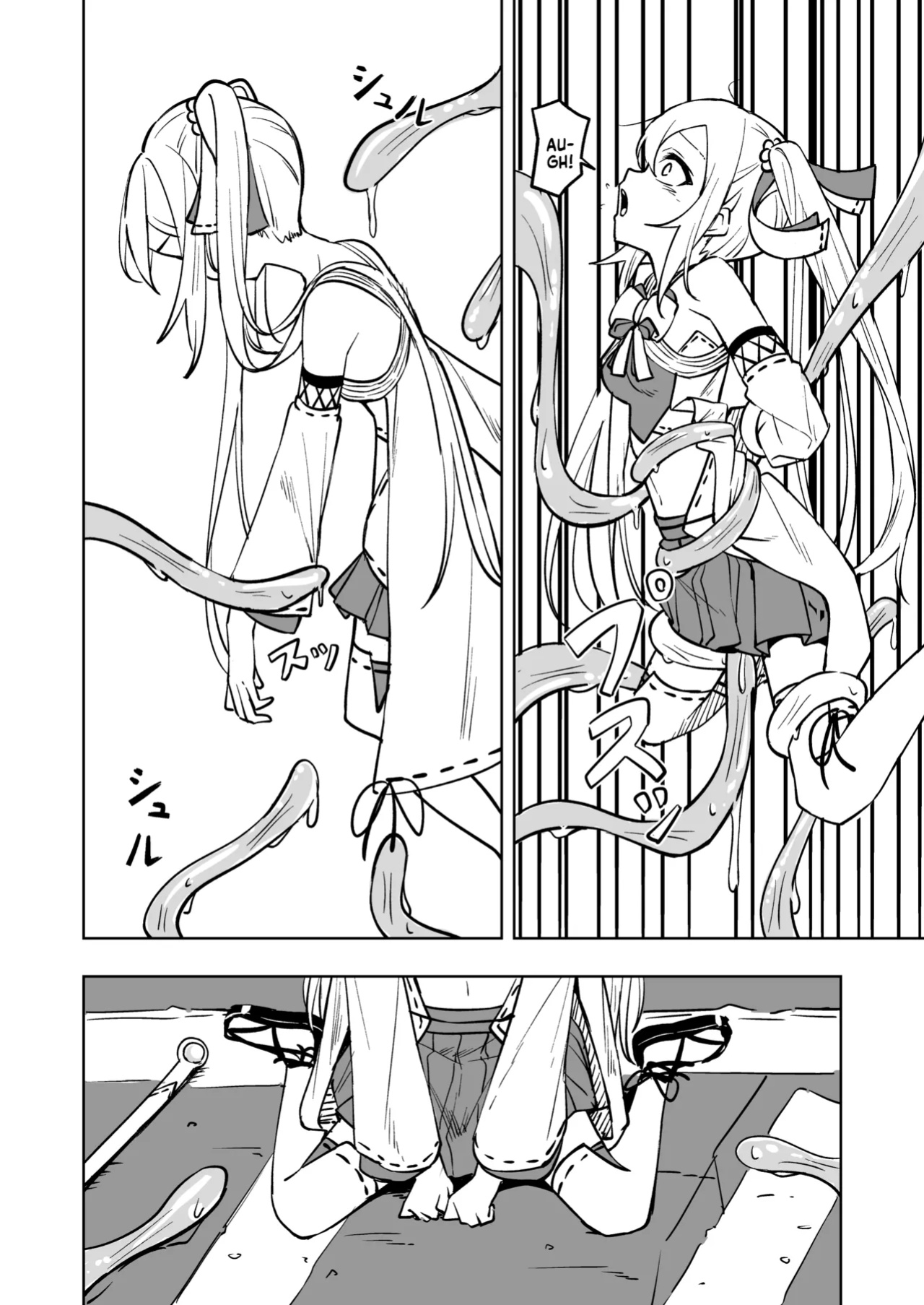 [Toukarachi] Mahou Shoujo Futanari Haiboku | Magical Girl Futanari Defeat [Fallen Games]