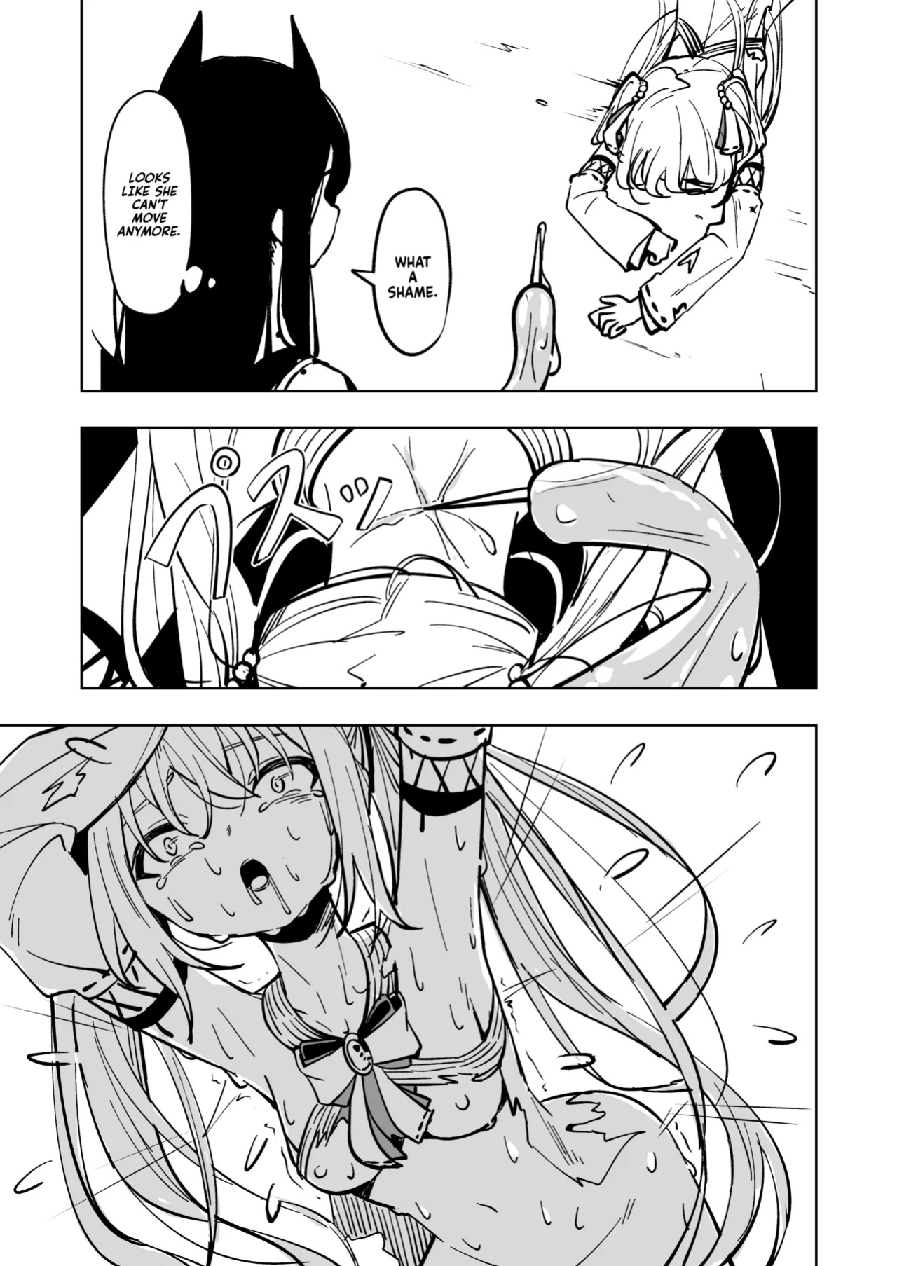 [Toukarachi] Mahou Shoujo Futanari Haiboku | Magical Girl Futanari Defeat [Fallen Games]