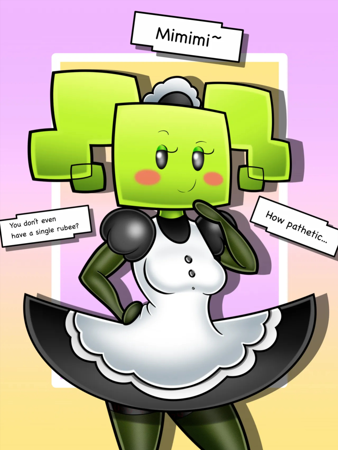 [SleepiiTreat] Mimi (Super Paper Mario]
