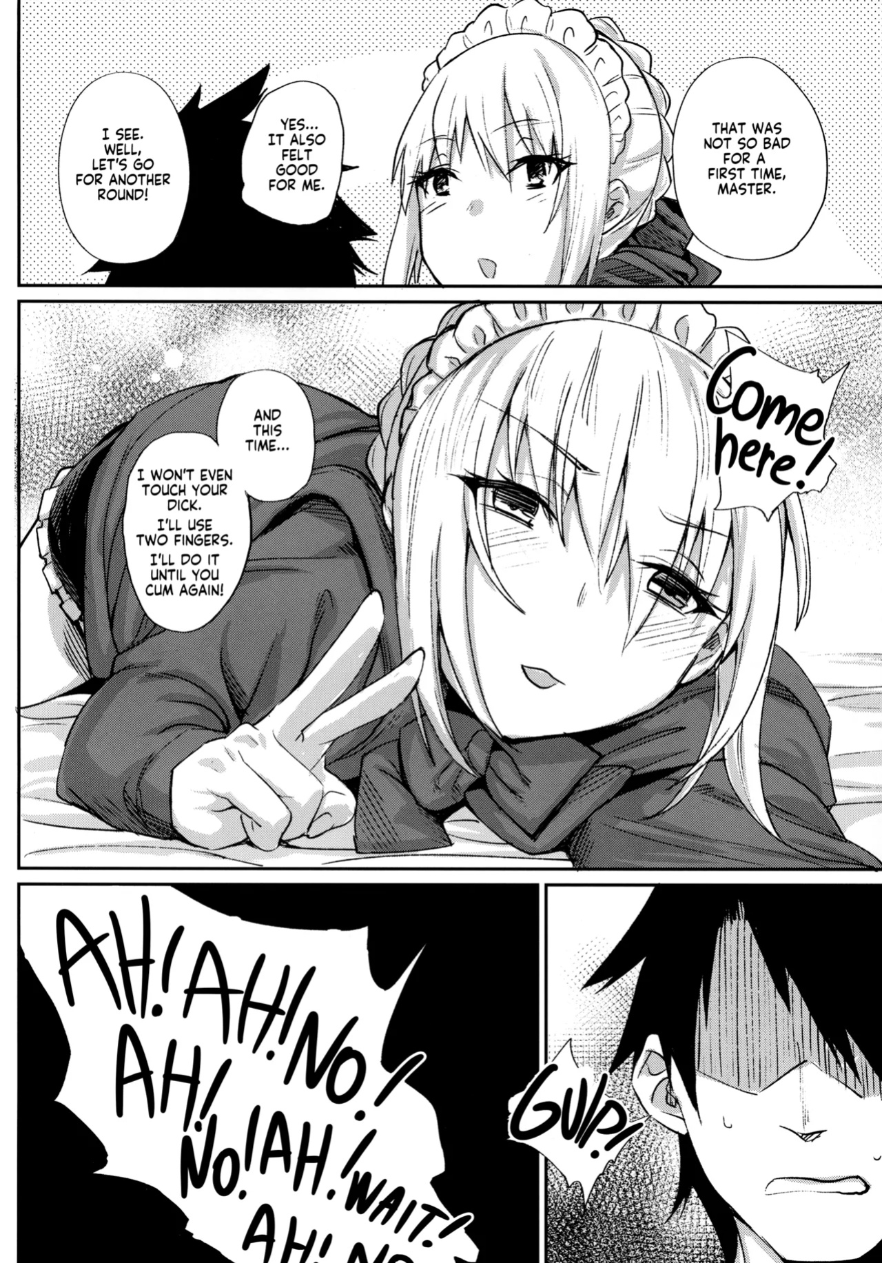 (C93) [Karuwani (Rama)] Goshujin-sama no Shitsukekata | How to discipline Master (Fate/Grand Order) [KM_42]