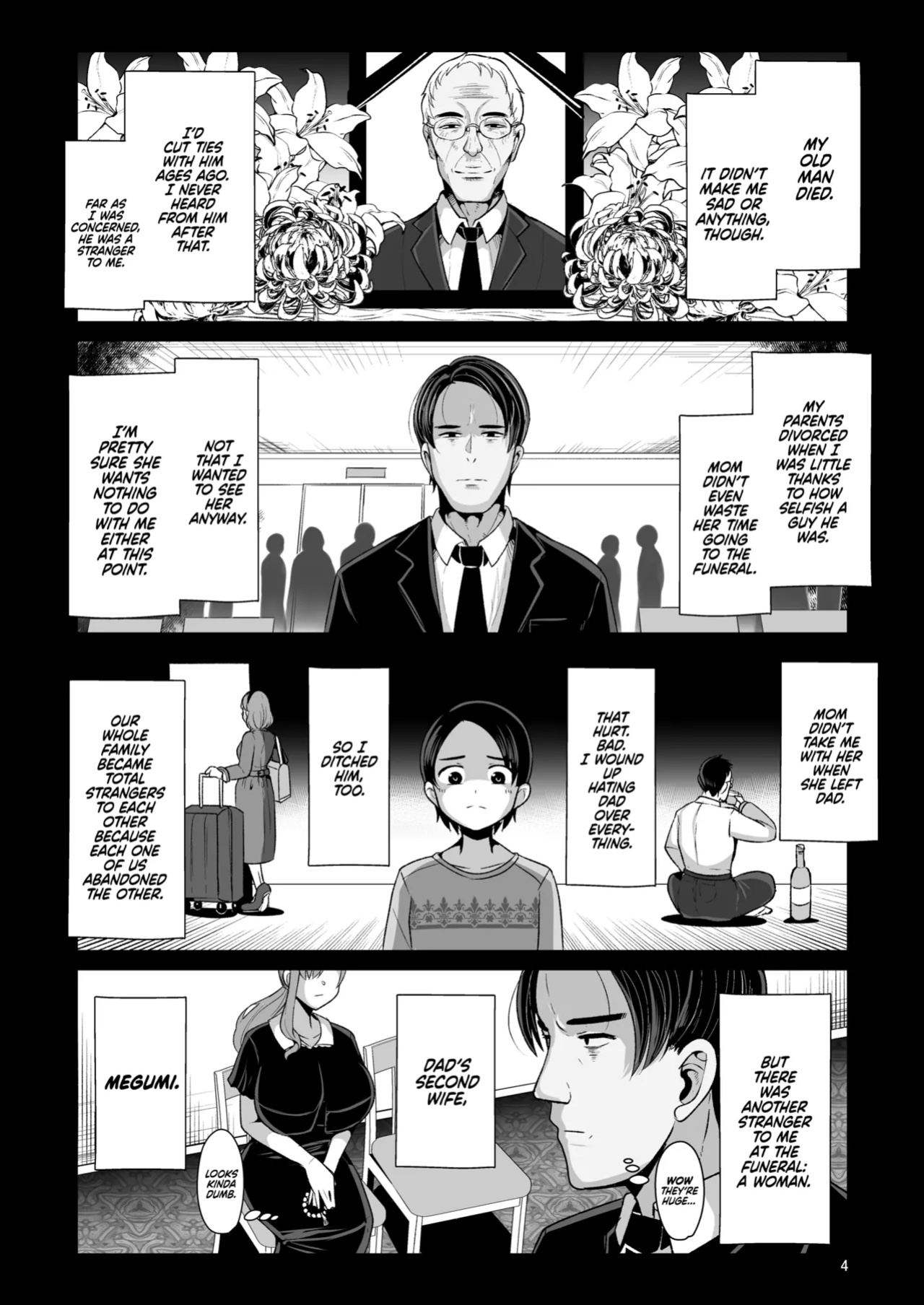 [Shinshunshantonshou (Bukatsu)] Yurufuwa Kyonyuu no Toshishita Mama to Aisaretakatta Oji-san no Ore | Her, My Younger Well-Endowed Stepmom, and Me, a Sill Old Guy Who’s Only Ever Wanted to Be Loved