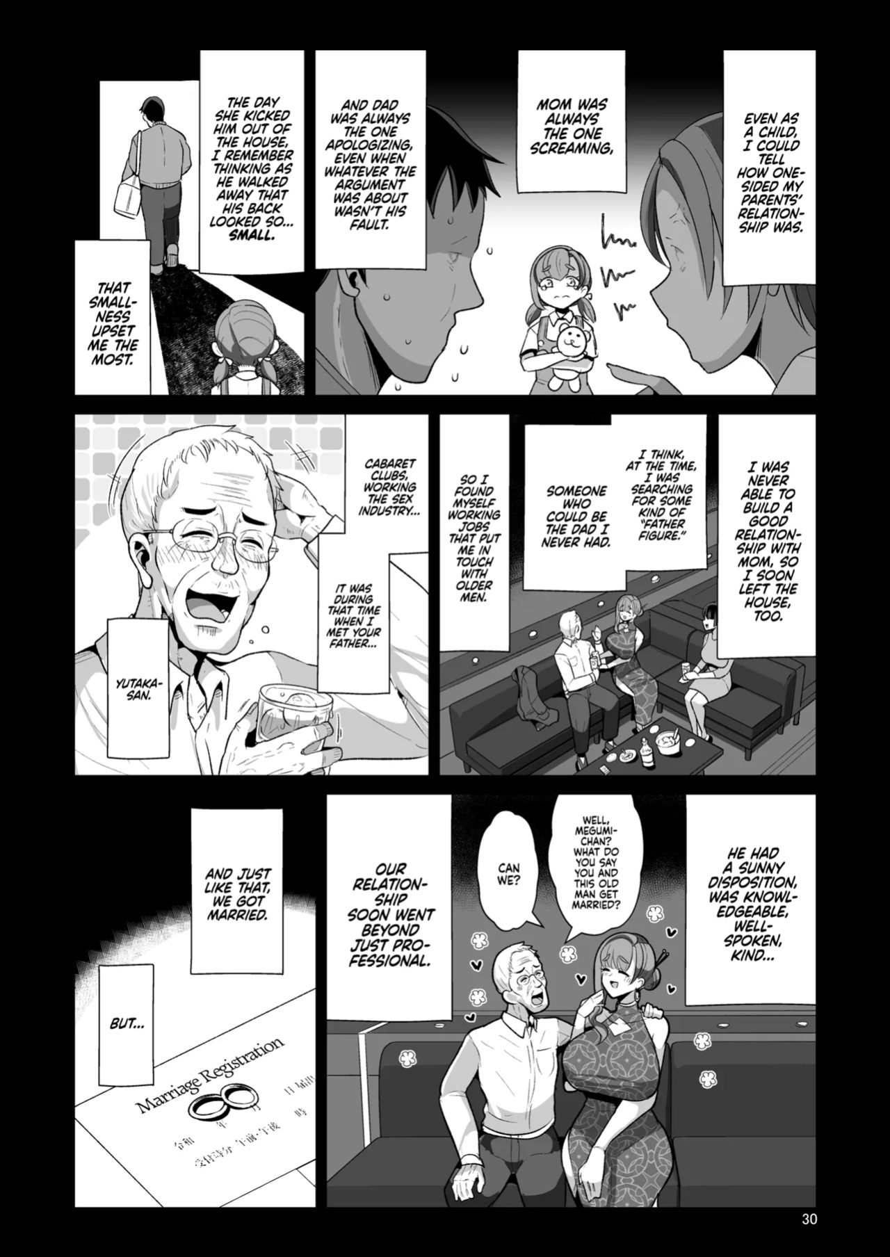 [Shinshunshantonshou (Bukatsu)] Yurufuwa Kyonyuu no Toshishita Mama to Aisaretakatta Oji-san no Ore | Her, My Younger Well-Endowed Stepmom, and Me, a Sill Old Guy Who’s Only Ever Wanted to Be Loved