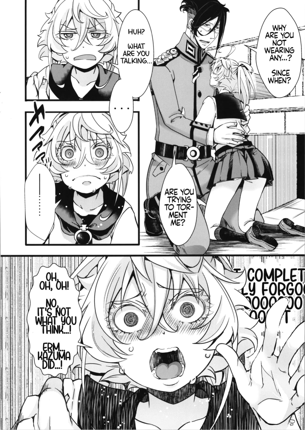 (C100) [Goshujinsama no Omochabako (hal)] C100 Bonus Book 01 - Sailor Suit Tanya-chan's Story R-18ver (Youjo Senki)[EHCOVE]