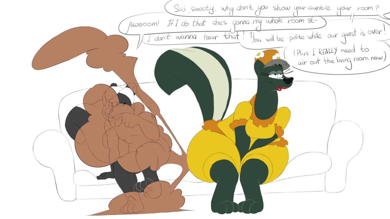 El Brapitto - Skunk Aunt Comes to Vist Chp.1 & 2