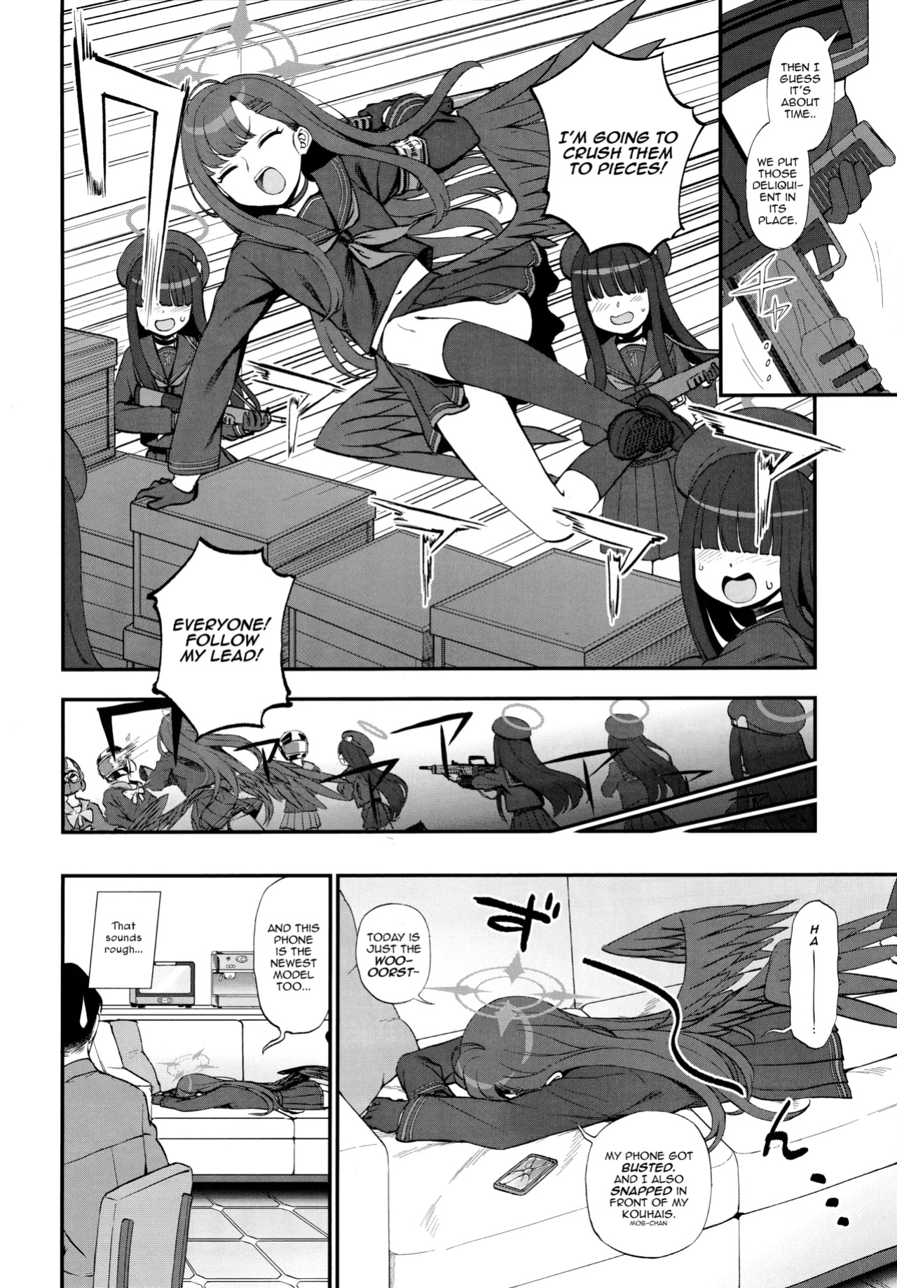 (Blue Market 13) [Kuma no Tooru Michi (Kumada)] Sensei, Chotto Iissuka? | Sensei, Got a sec~? (Blue Archive) [DeppoTL]