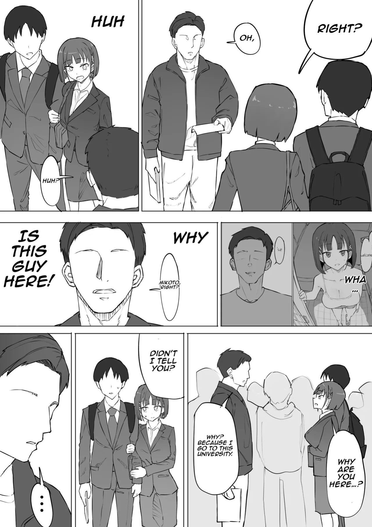 [Muripoyo] Osananajimi no Himitsu 2 | My childhood friend's secret 2 [Aishi21]