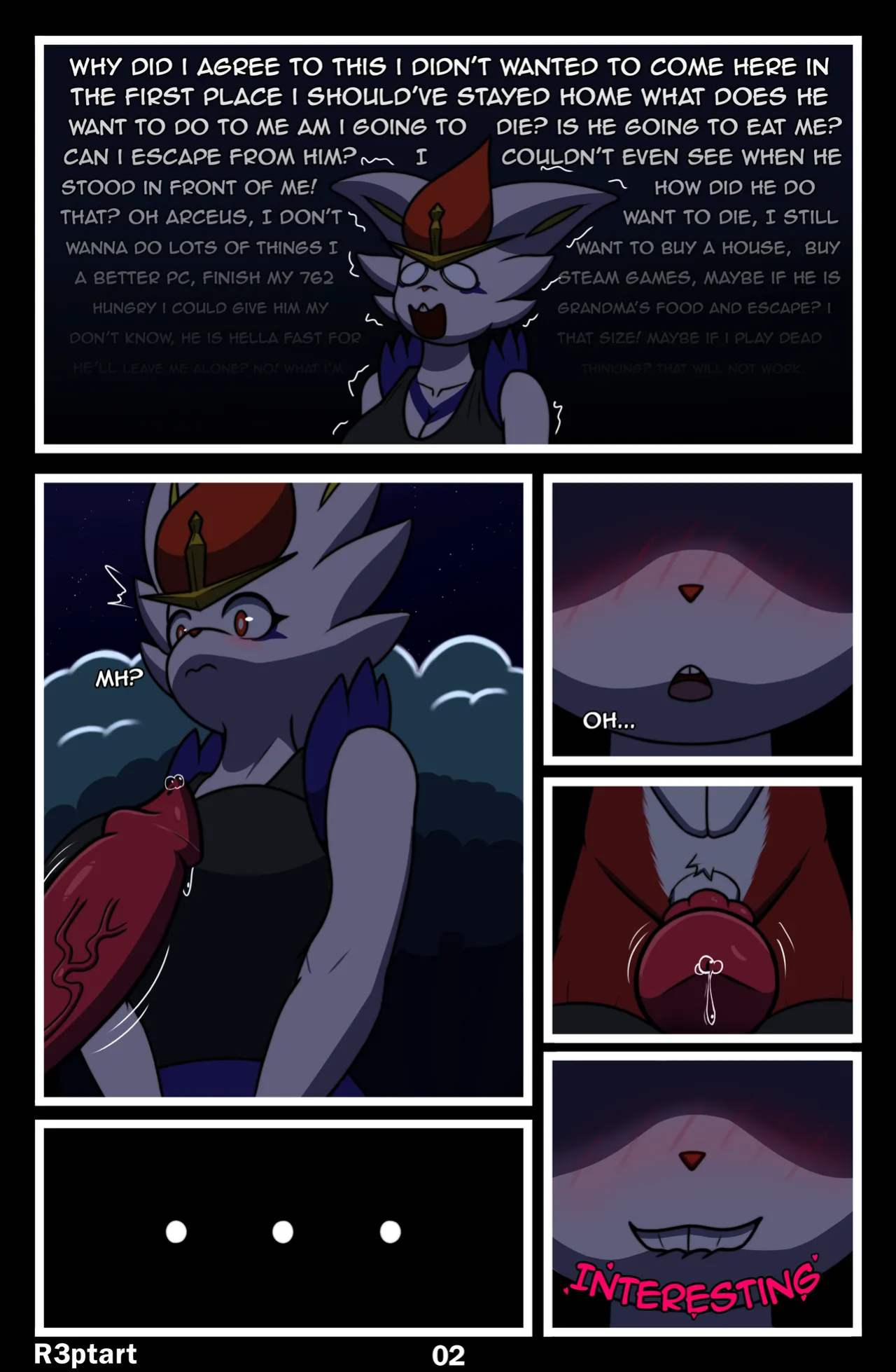 [R3ptArt] Midnight Riding (Pokémon)