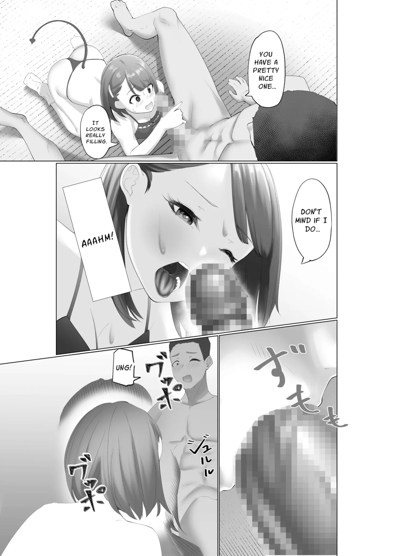[Shuuchi no Jijitsu (Takamura)] Namaiki Succubus to Zetsurin Doutei | A Cocky Succubus & The Bottomless Libido Virgin [イキ的]