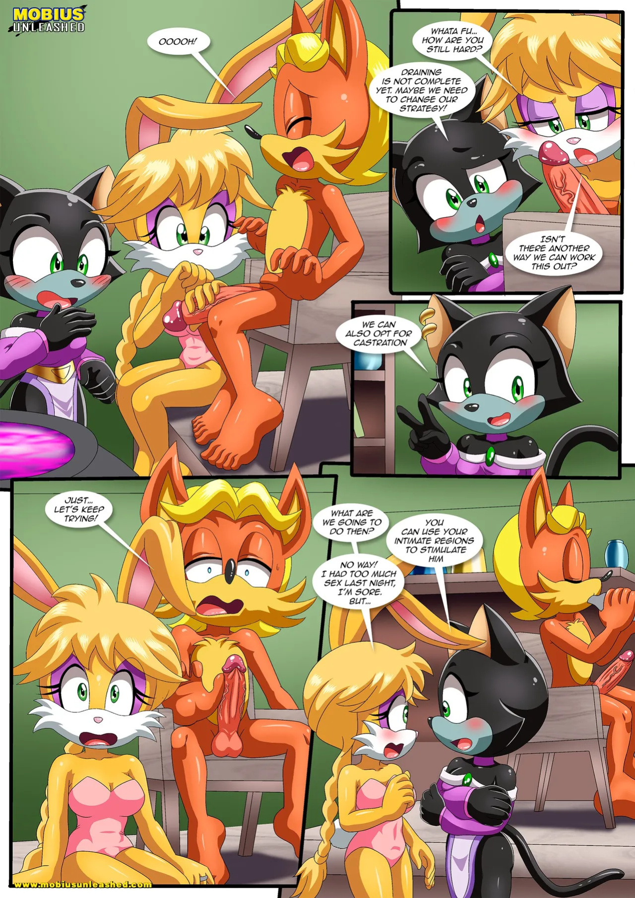 [Palcomix] How Many Times Per Day (Sonic The Hedgehog)
