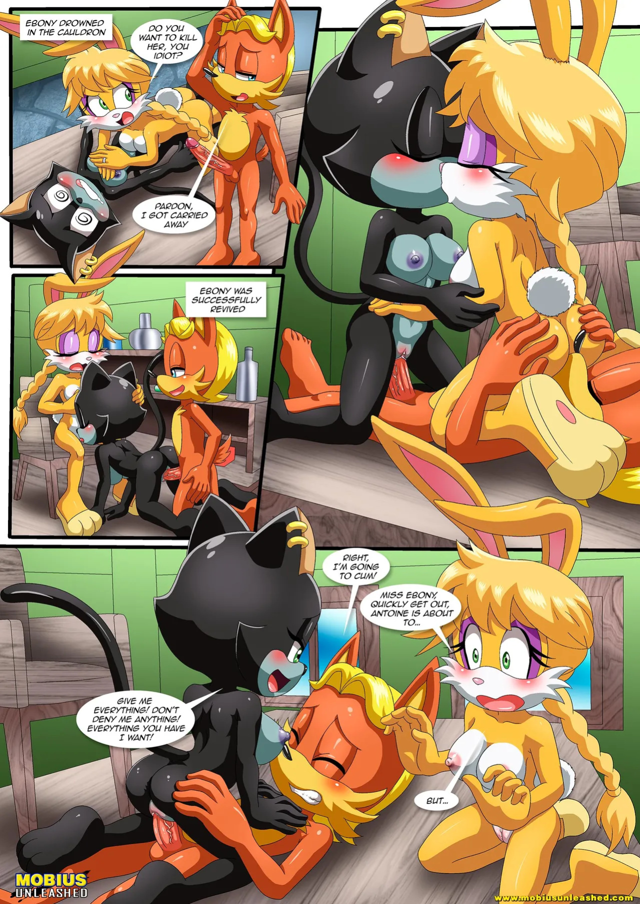 [Palcomix] How Many Times Per Day (Sonic The Hedgehog)