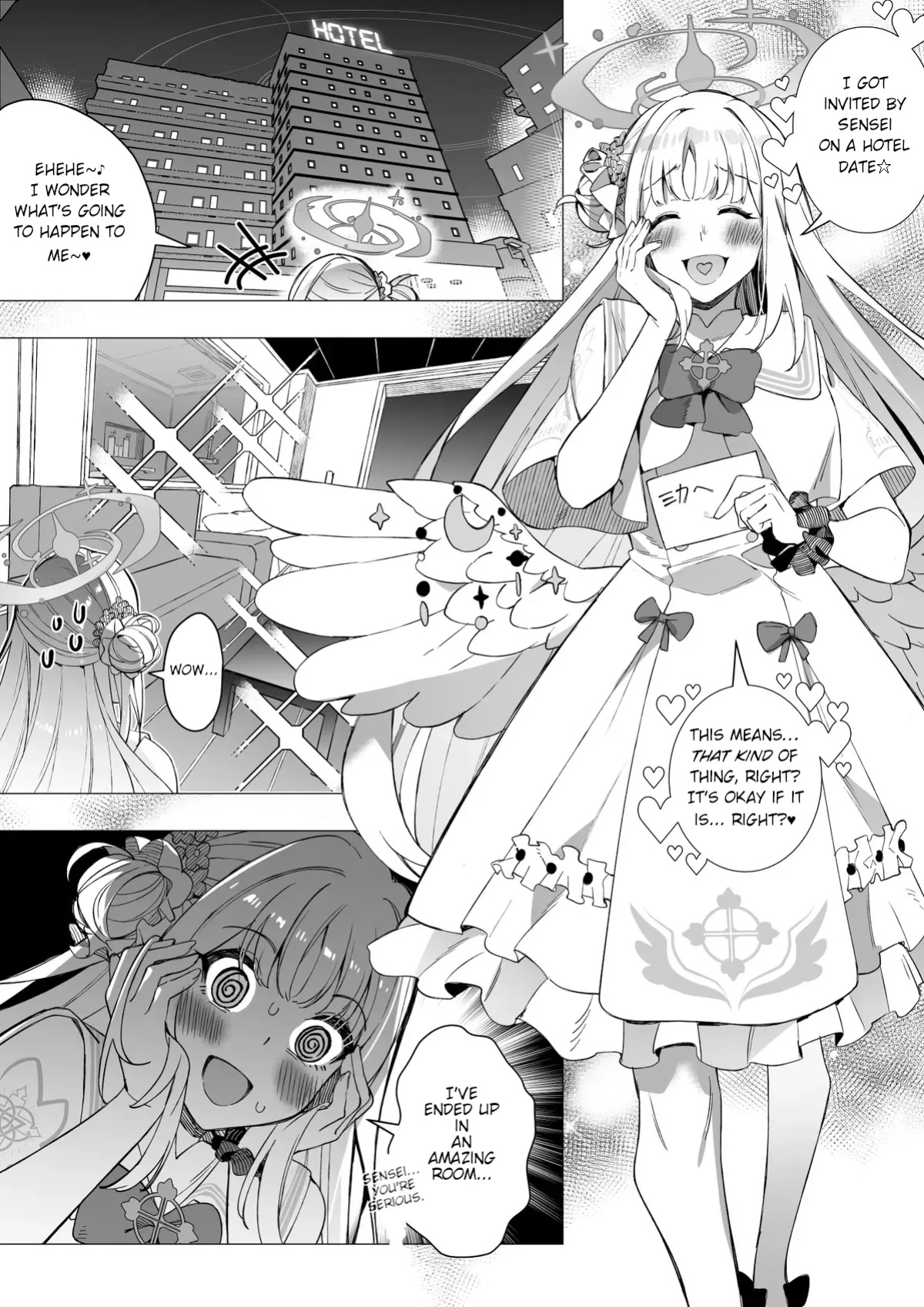 [Hyoui Lover (Duokuma)] Misono Mika No Nikutai Wo Nottoru Hanashi | A story about taking over Misono Mika's body (Blue Archive) (Digital)