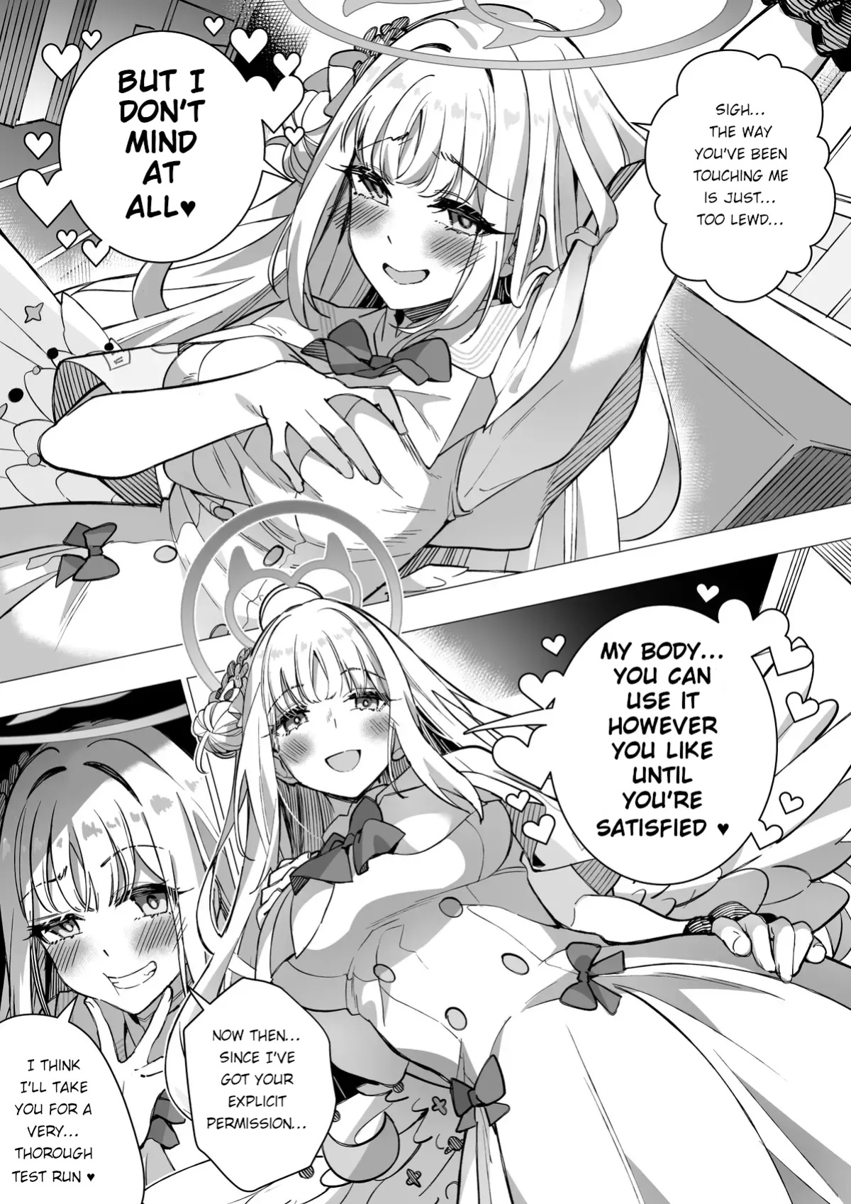 [Hyoui Lover (Duokuma)] Misono Mika No Nikutai Wo Nottoru Hanashi | A story about taking over Misono Mika's body (Blue Archive) (Digital)