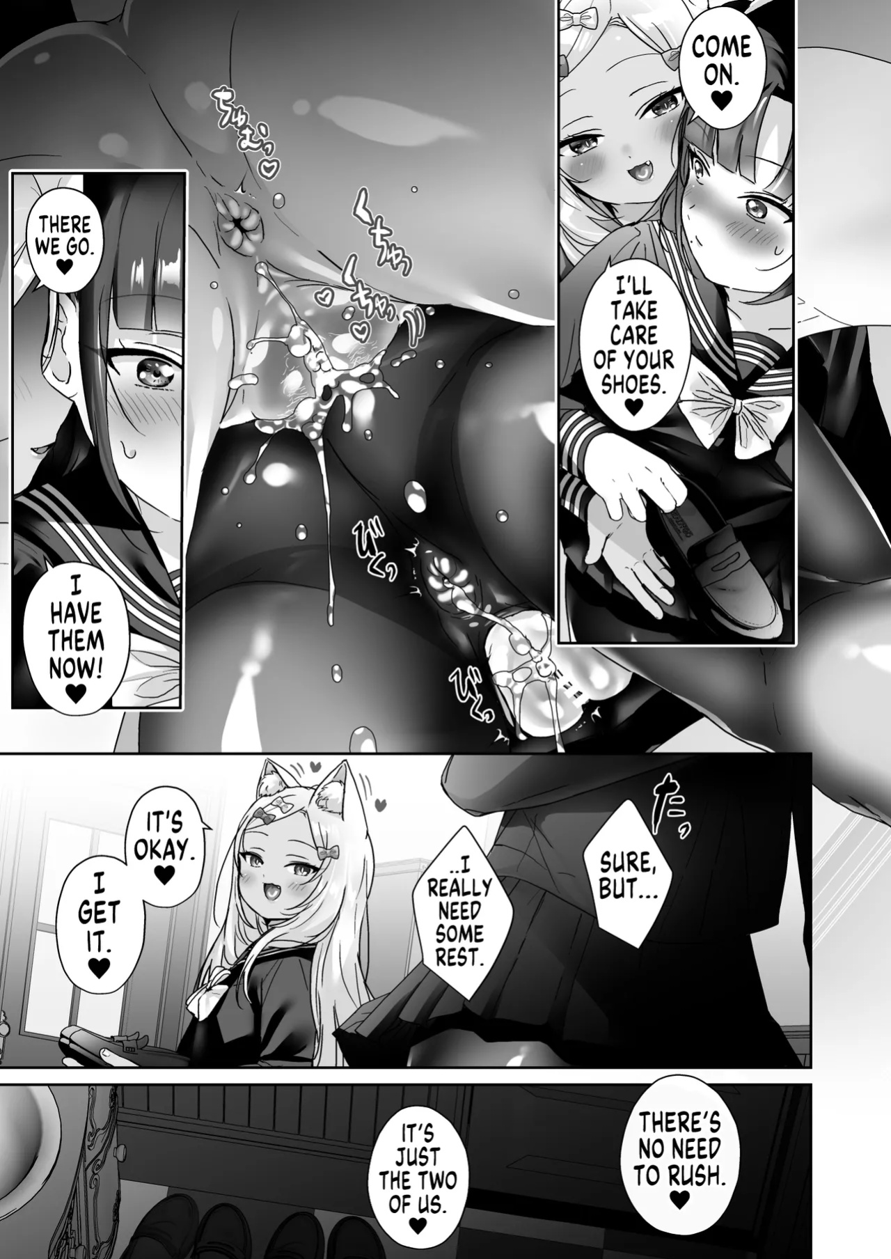 [Koko de Chikubi o Hitotsumami (Juurouta)] Shoujo Ochi -Ron-chan to Hajimete Course- | Falling for Being a Girl: My First Session With Lon-chan [GTF]