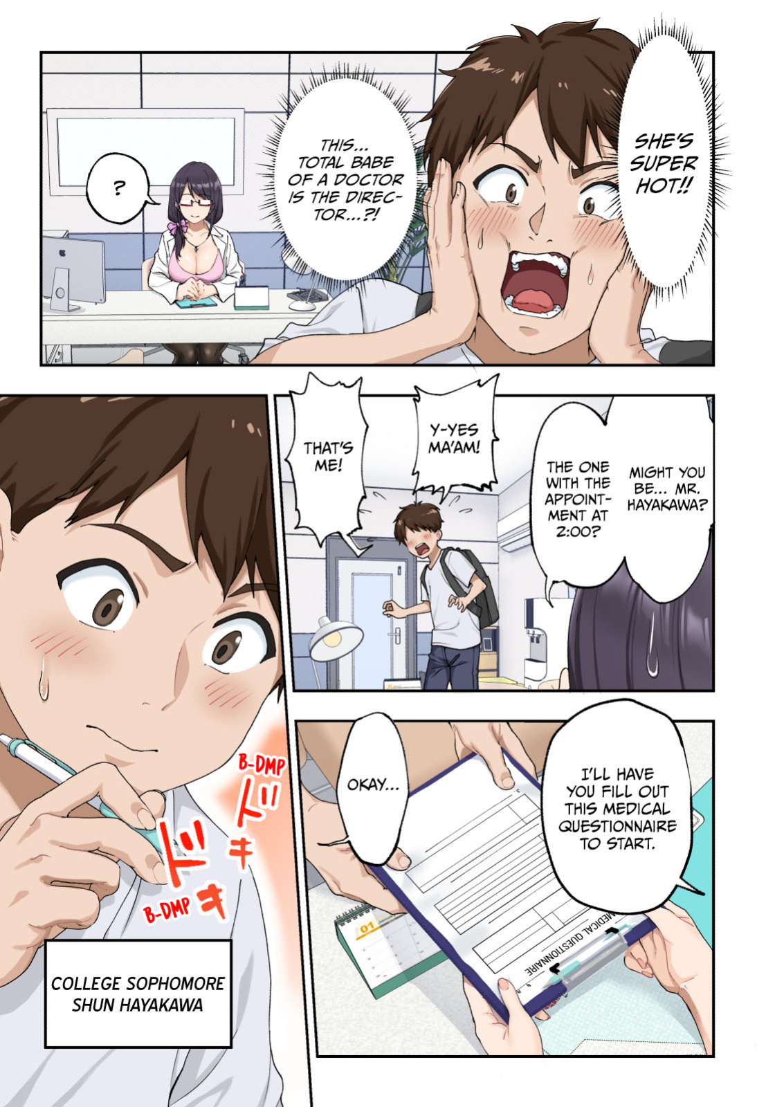 [Kamikadou (Ginyou Haru)] Sourou Kokufuku Clinic | Quick-Shot Therapy Clinic (Complete)