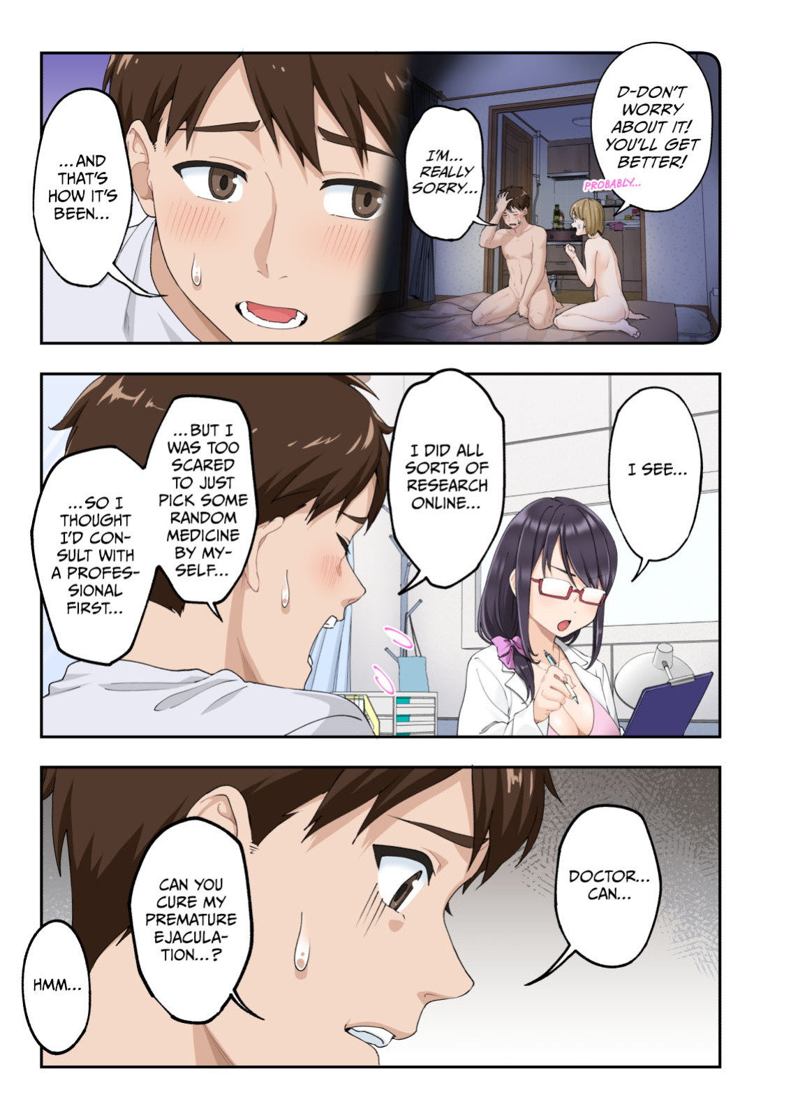 [Kamikadou (Ginyou Haru)] Sourou Kokufuku Clinic | Quick-Shot Therapy Clinic (Complete)
