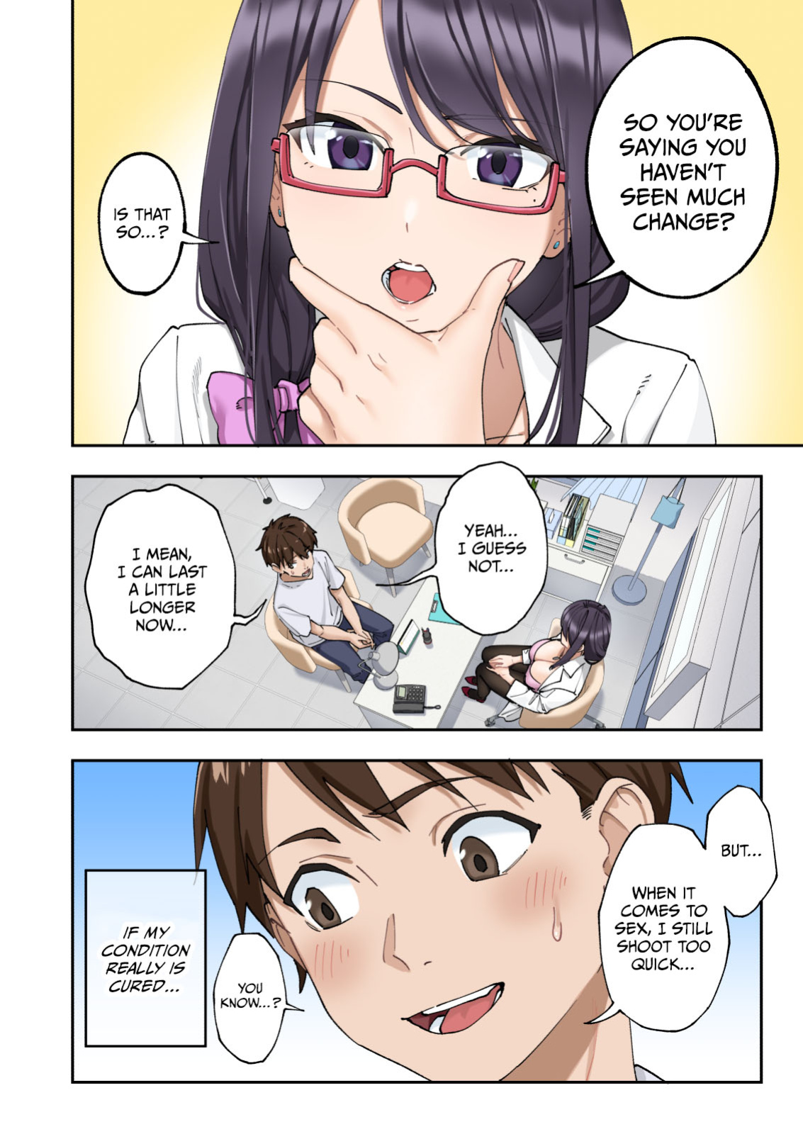 [Kamikadou (Ginyou Haru)] Sourou Kokufuku Clinic | Quick-Shot Therapy Clinic (Complete)