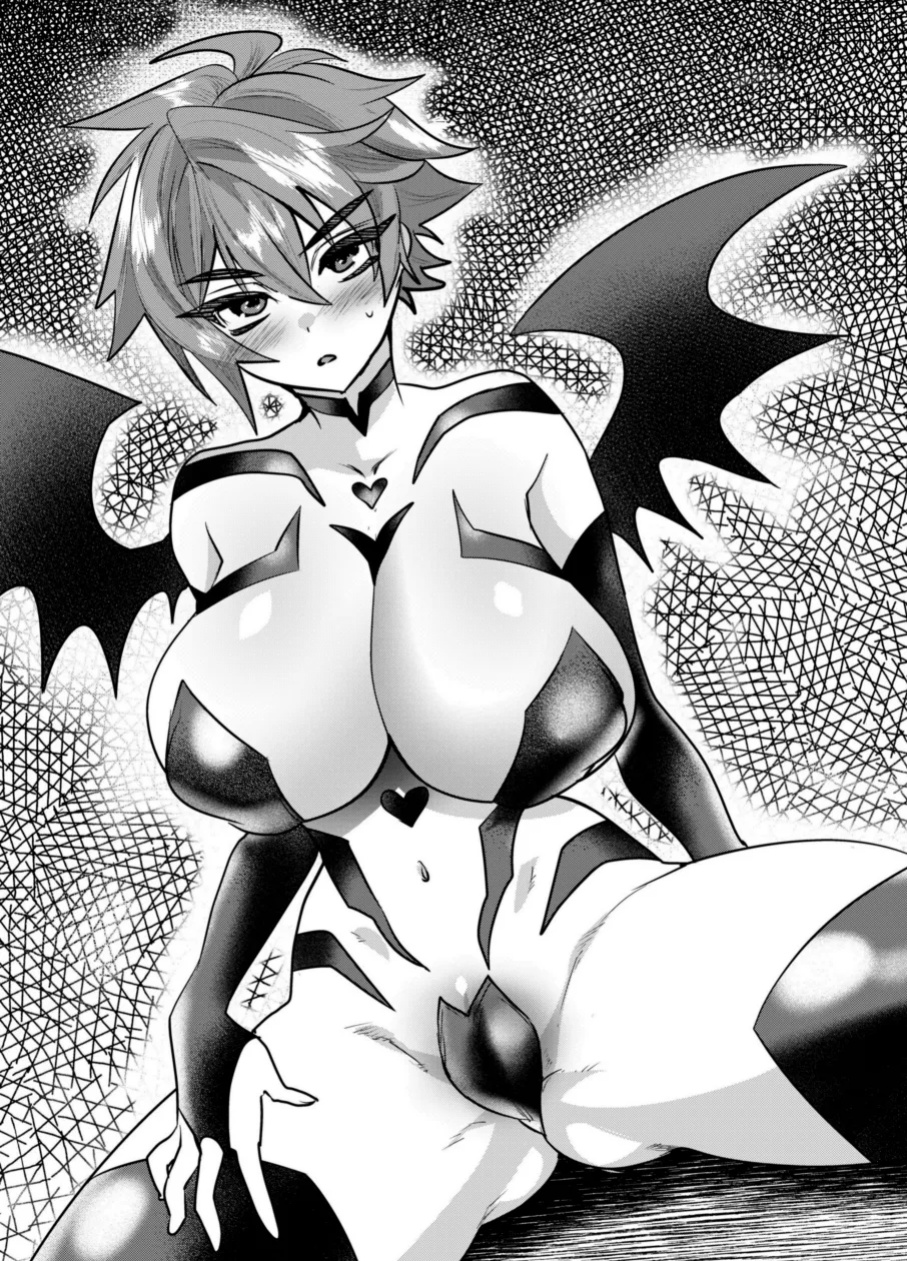 [Mine Noujou (Minemura)] Becoming a Succubus from the neck down [English + Textless]