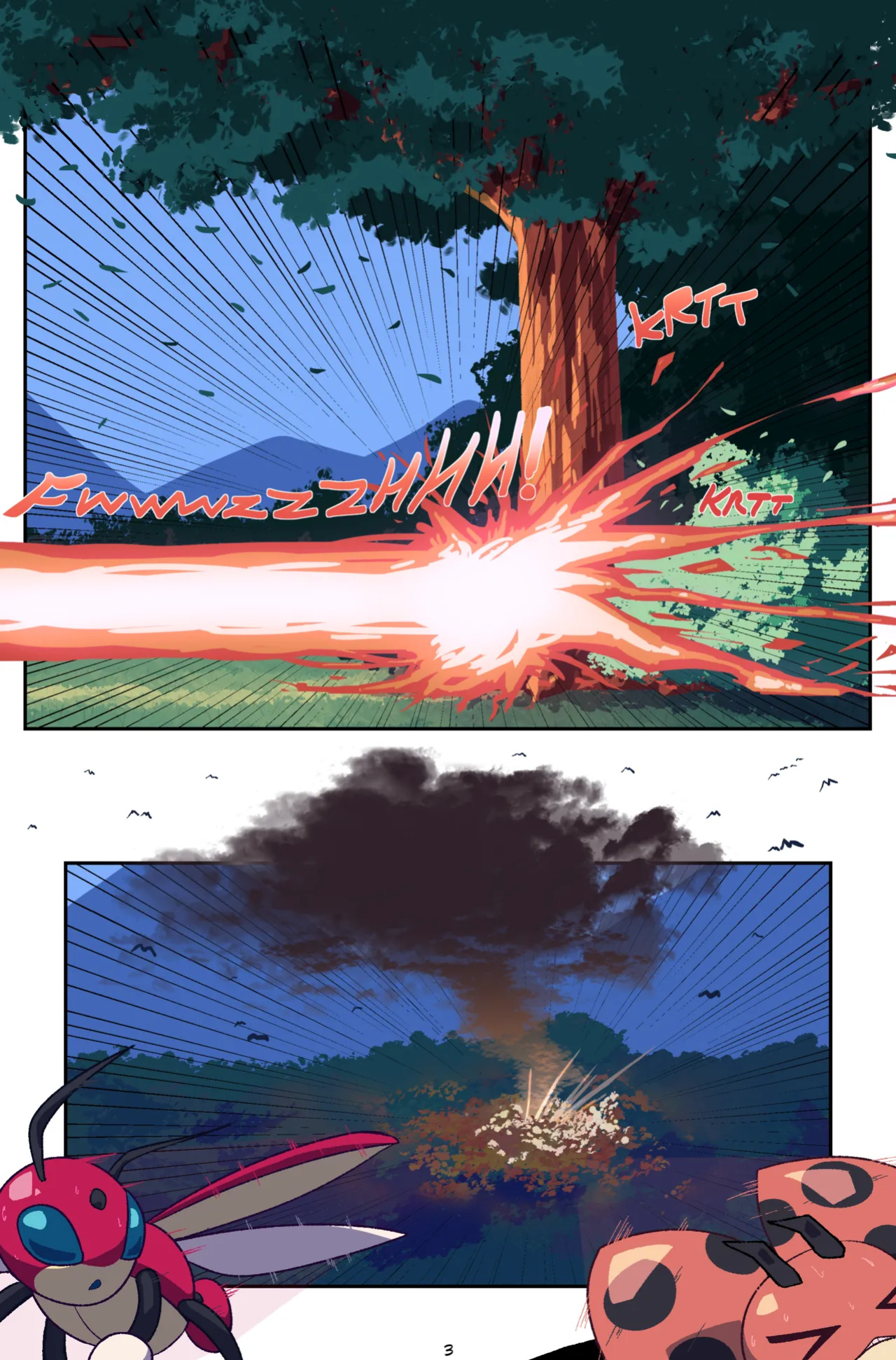 [Cuchuflin] Bug bite: Chapter 5, Roads (Pokemon)
