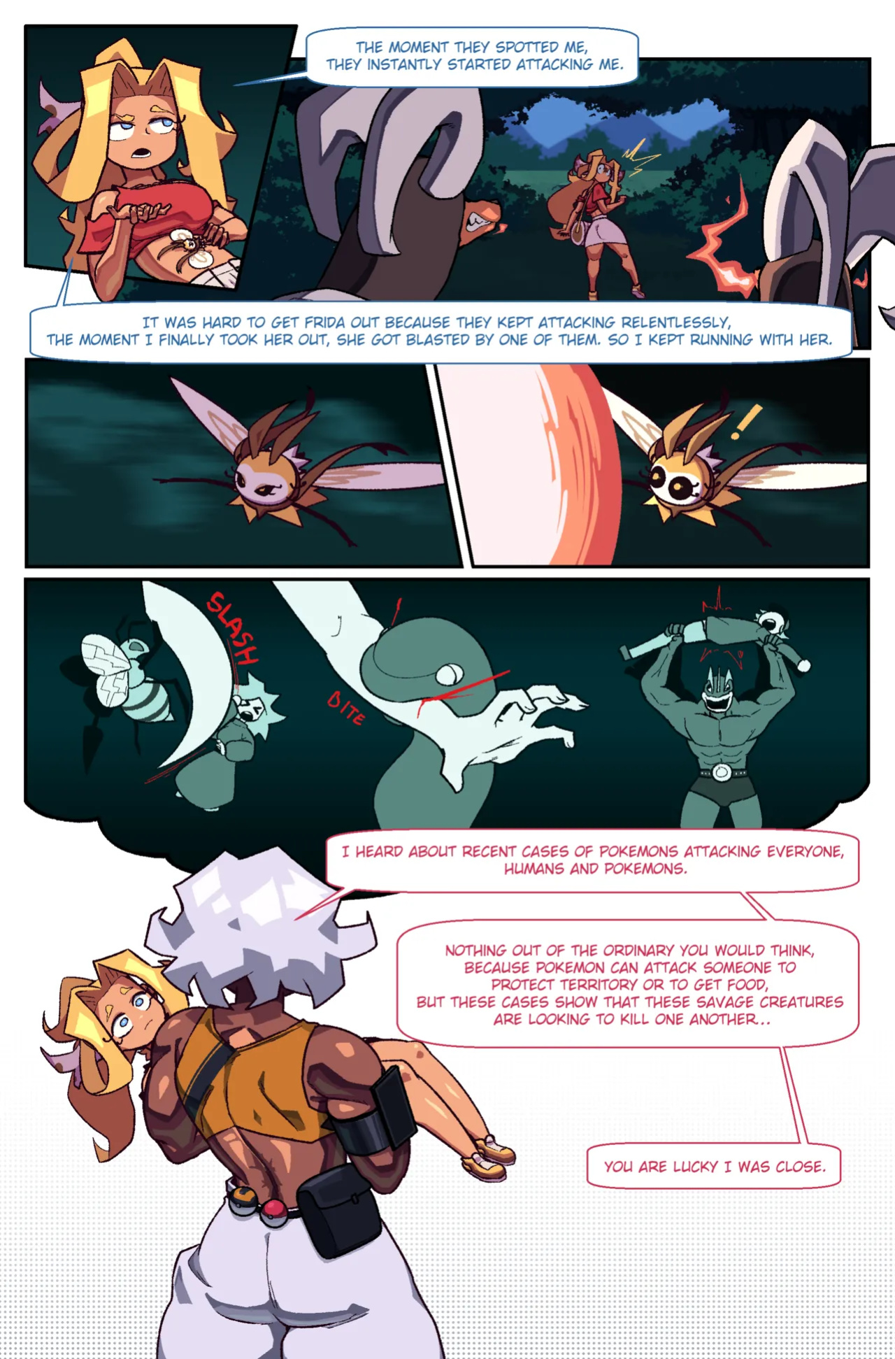 [Cuchuflin] Bug bite: Chapter 5, Roads (Pokemon)