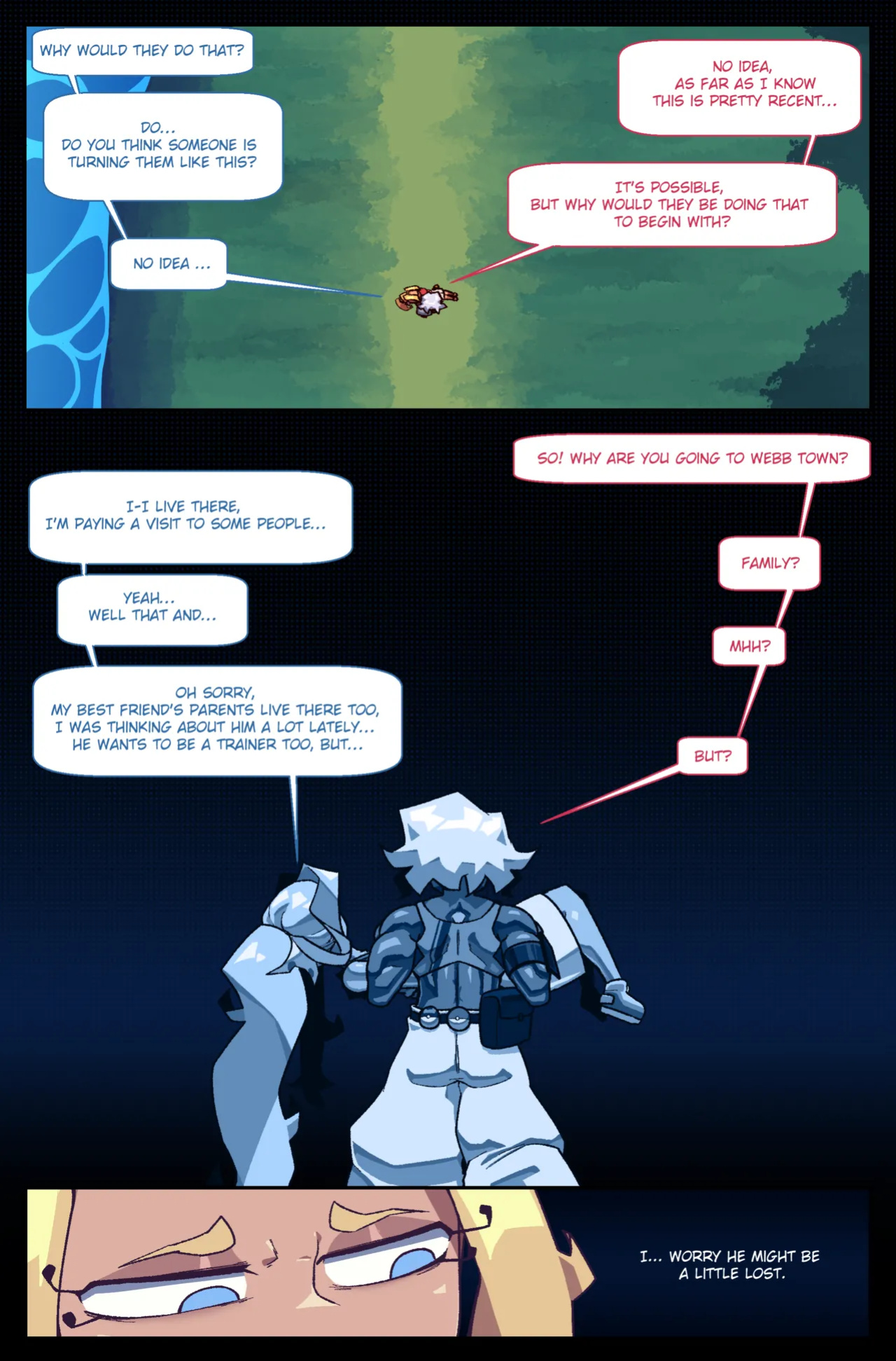 [Cuchuflin] Bug bite: Chapter 5, Roads (Pokemon)